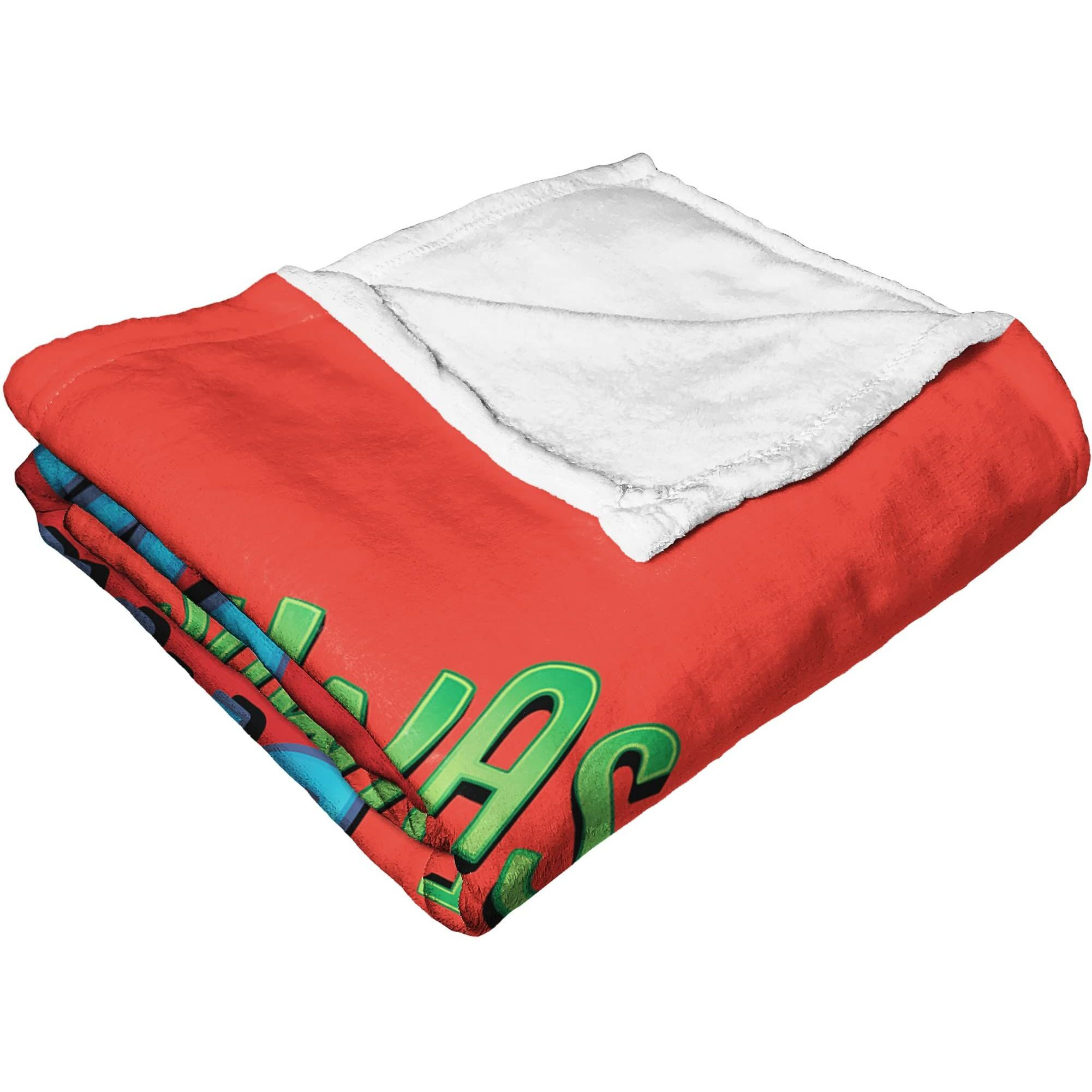 Dc comics Justice League Silk Touch Throw Blanket, 50 x 60, Dark Knight Before christmas(D0102H21L6U)