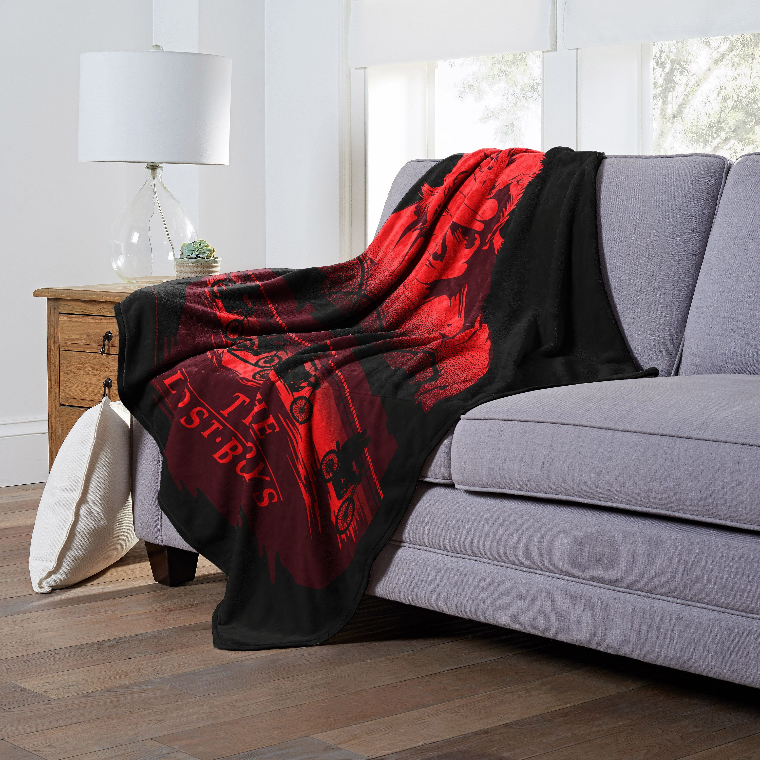 Lost Boys Silk Touch Throw Blanket, 50 x 60, We Ride at Night(D0102H21gEg)