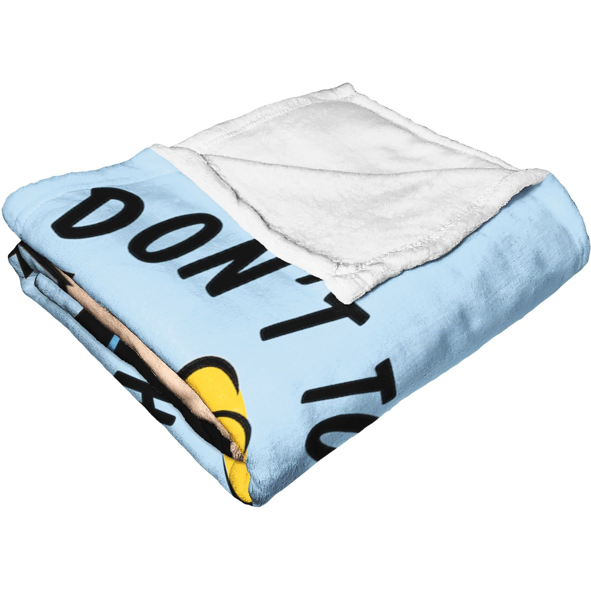 cartoon Networks Johnny Bravo Silk Touch Throw Blanket, 50 x 60, Dont Touch the Hair(D0102H21QJ7)