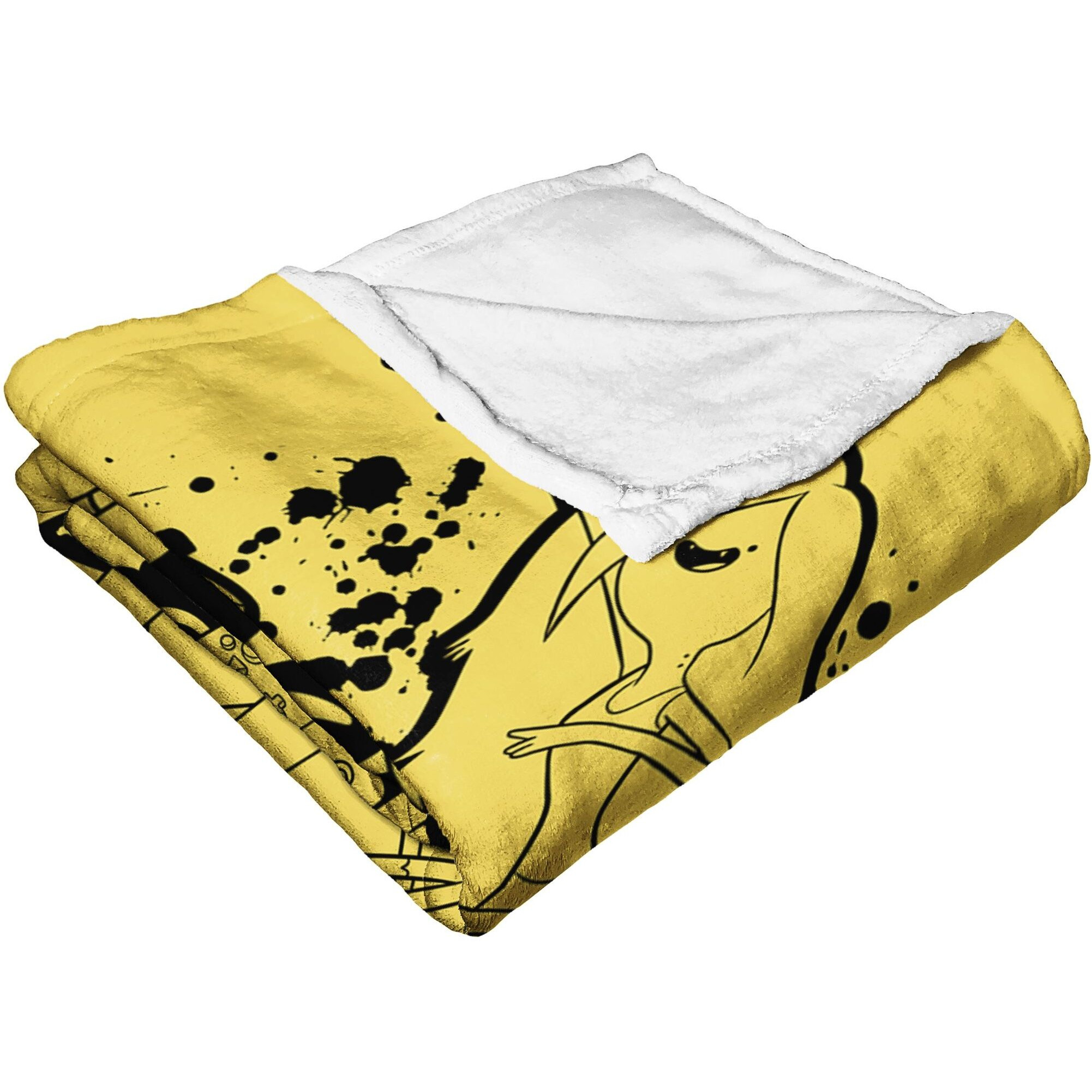 Adventure Time Silk Touch Throw Blanket, 50 x 60, Inked Friends(D0102H21QSY)