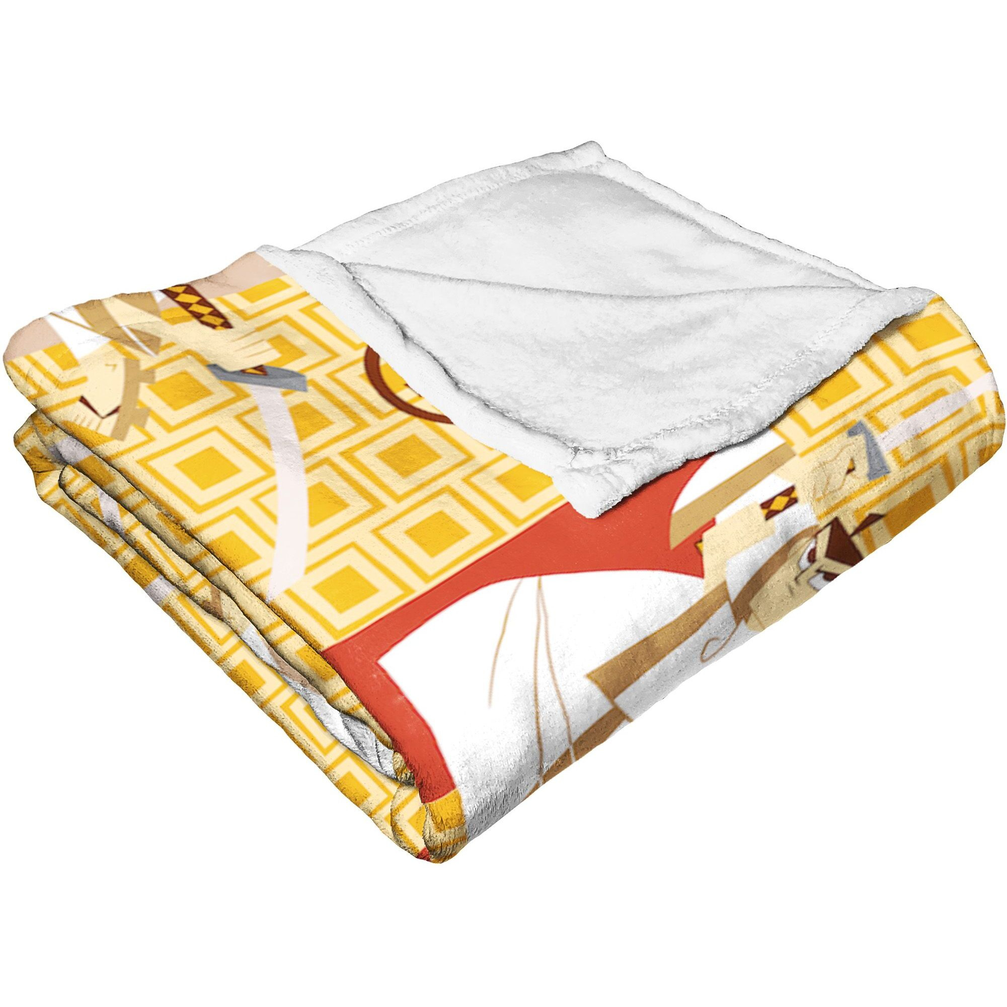 cartoon Networks Samurai Jack Silk Touch Throw Blanket, 50 x 60, Fighting Jack(D0102H21Q4U)