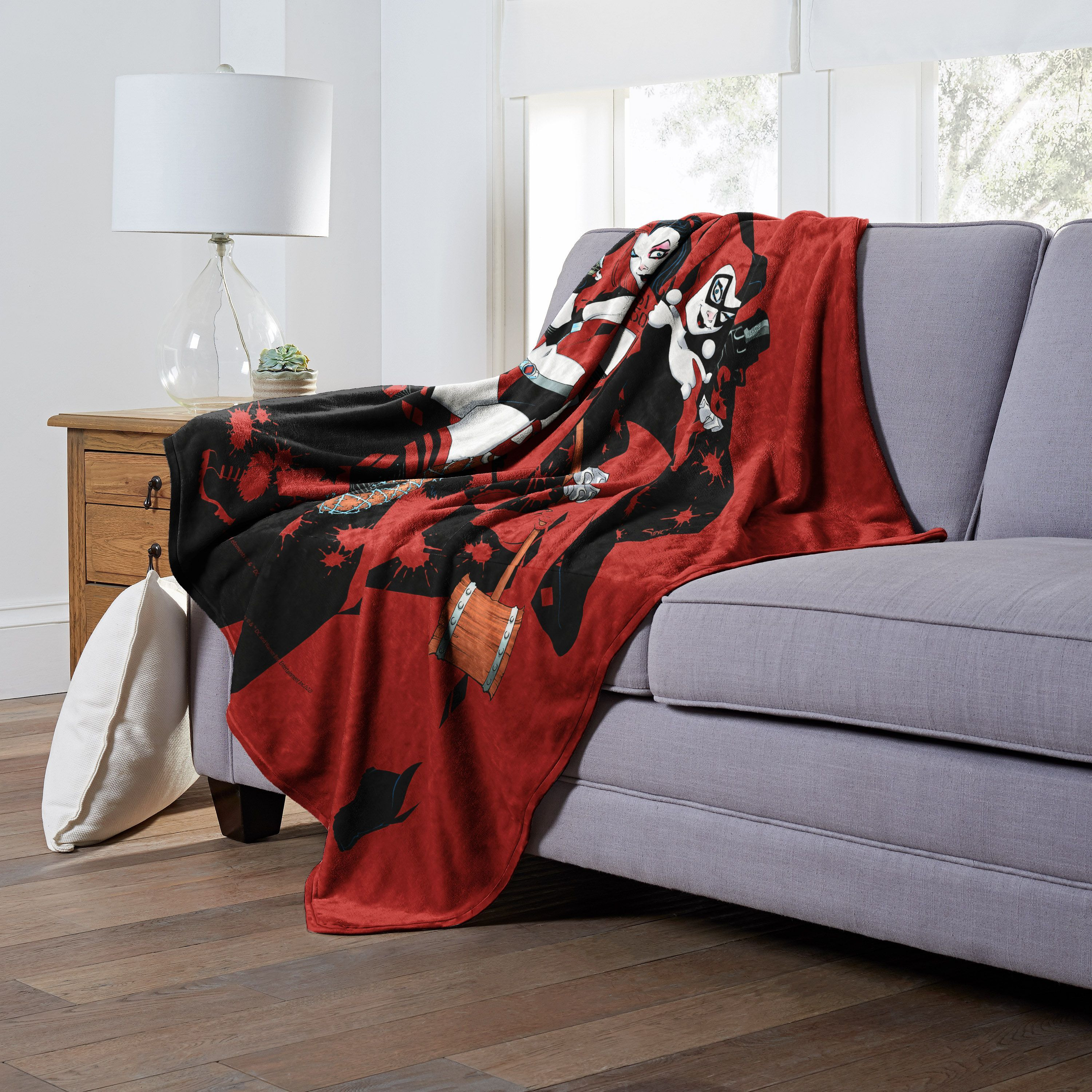 Dc comics Batman Silk Touch Throw Blanket, 50 x 60, classic and the Remix(D0102H21gMV)