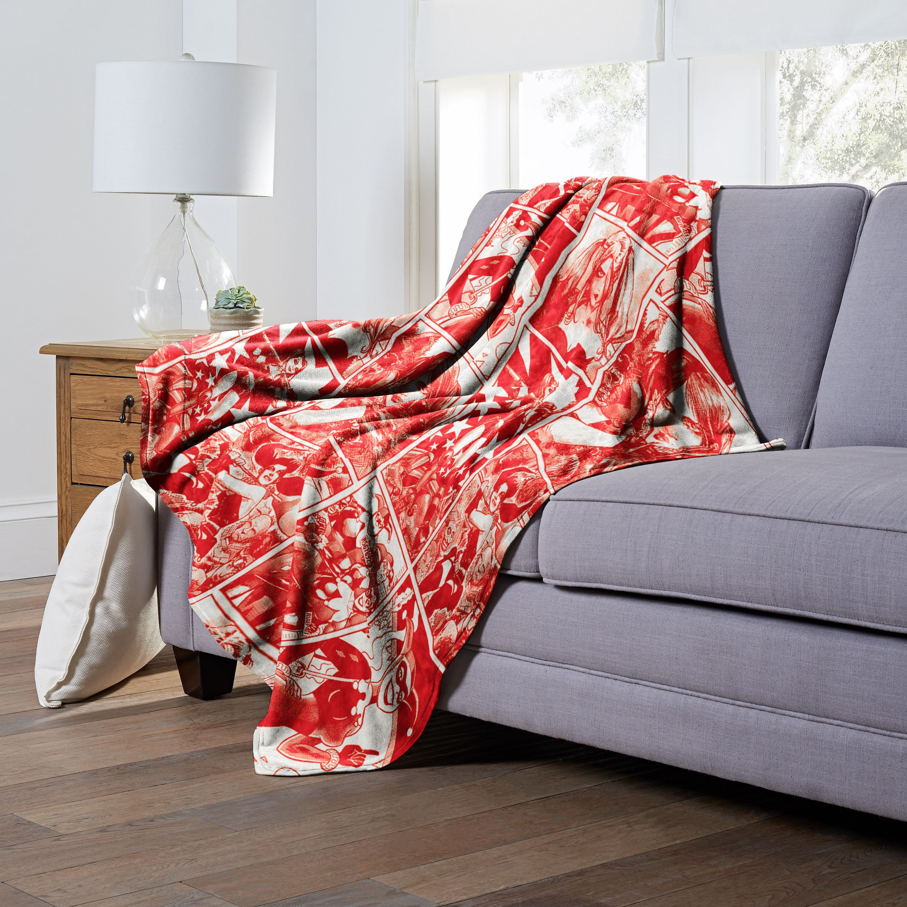 Dc comics Batman Silk Touch Throw Blanket, 50 x 60, Harley collage(D0102H21Q7Y)