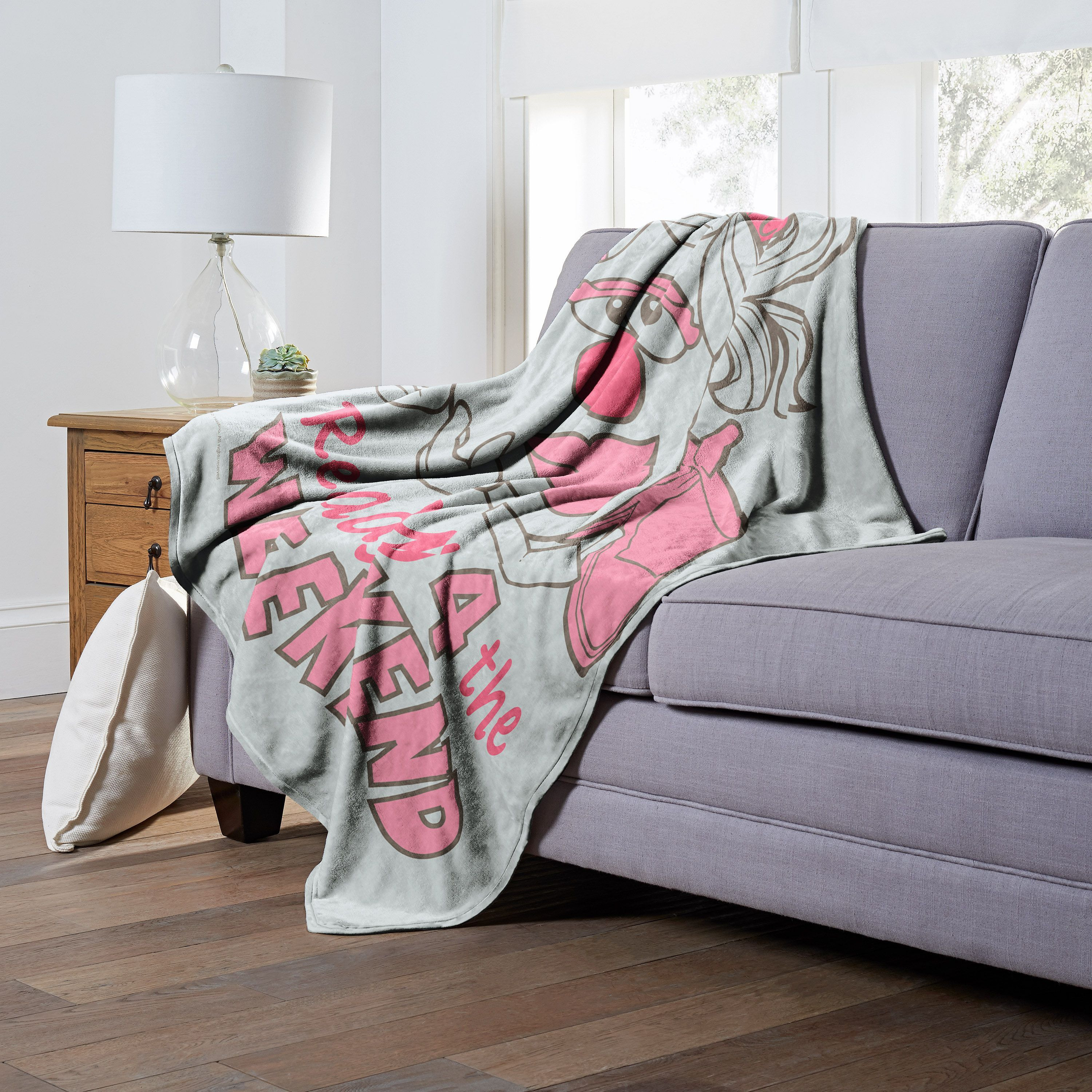 Hasbro Potato Head Silk Touch Throw Blanket, 50 x 60, Ready for the Weekend(D0102H21QU7)