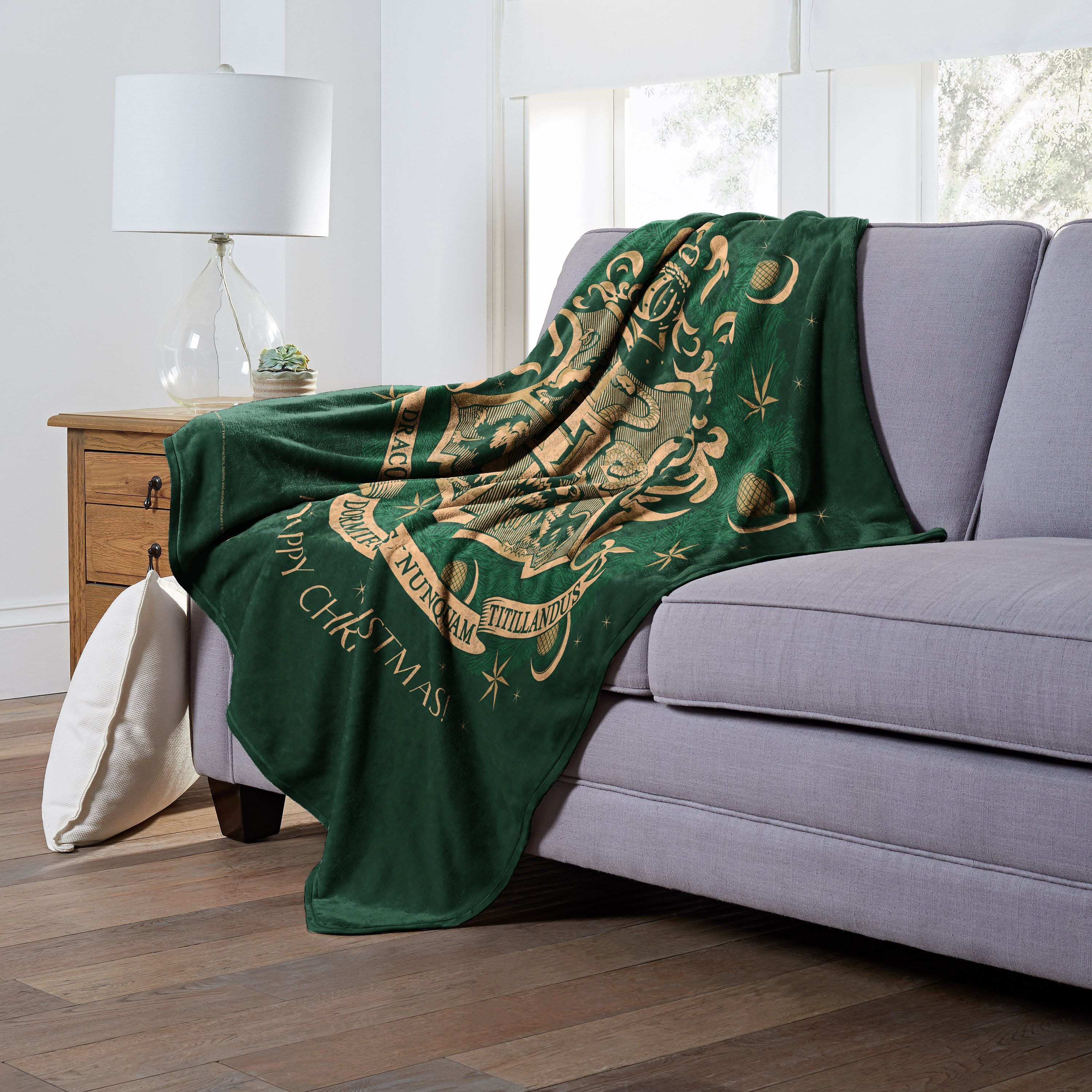 Harry Potter Silk Touch Throw Blanket, 50 x 60, Happy christmas(D0102H21L8W)