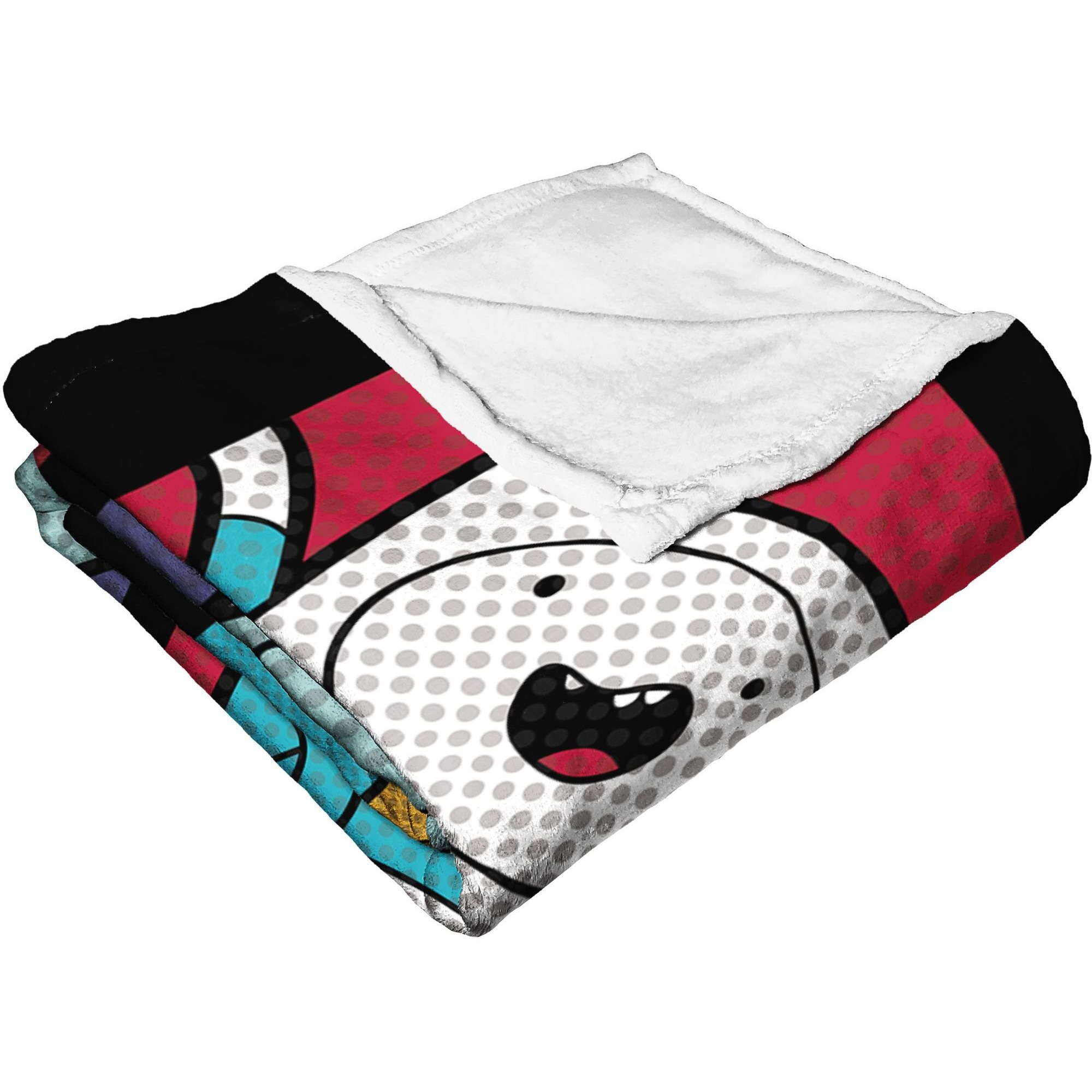Adventure Time Silk Touch Throw Blanket, 50 x 60, Adventure comic(D0102H21QIg)
