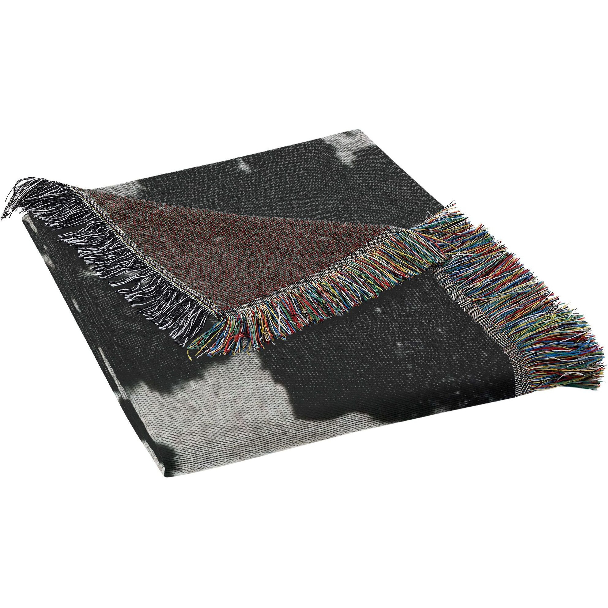 ENT 051 Yellowstone-cowhide Woven Tapestry Throws(D0102H21LDY)