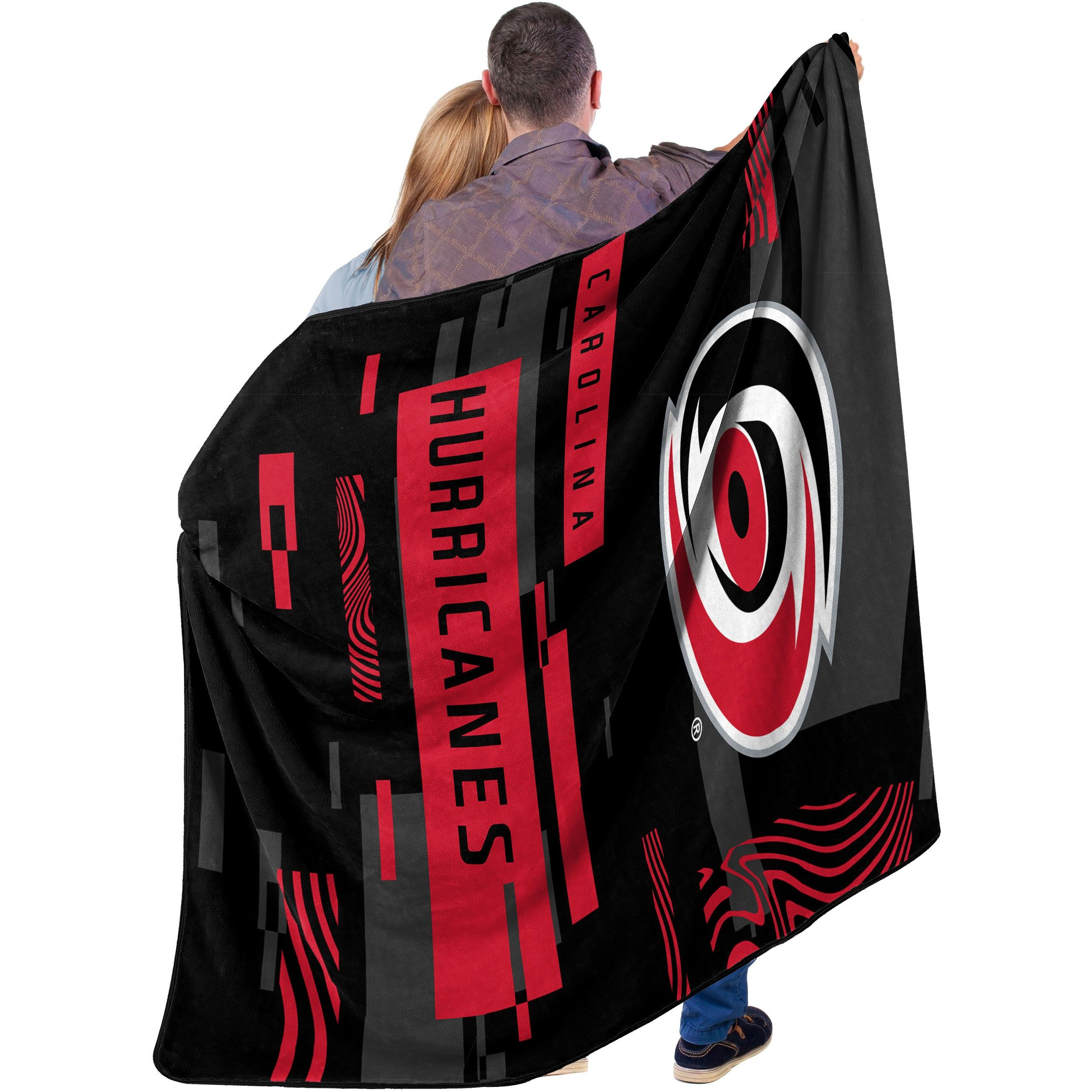 Hurricanes OFFIcIAL NHL Digitize Raschel Throw Blanket 60 x 80(D0102H94TFA)