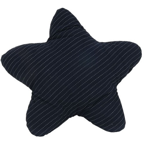 Set of Two Blue 3D Starfish Throw Pillows