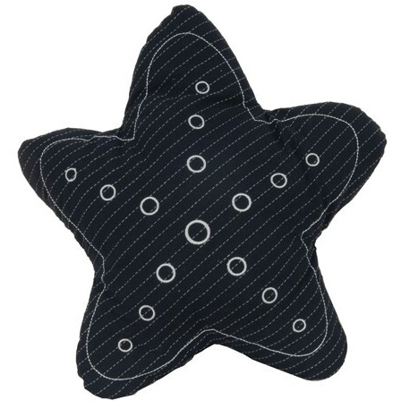 Set of Two Blue 3D Starfish Throw Pillows