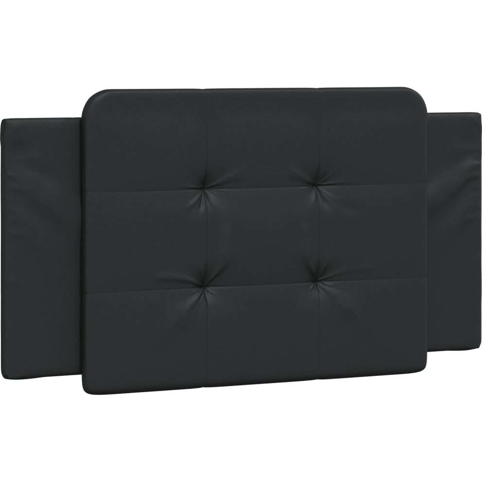 vidaXL Headboard Cushion Black 39.4 Faux Leather