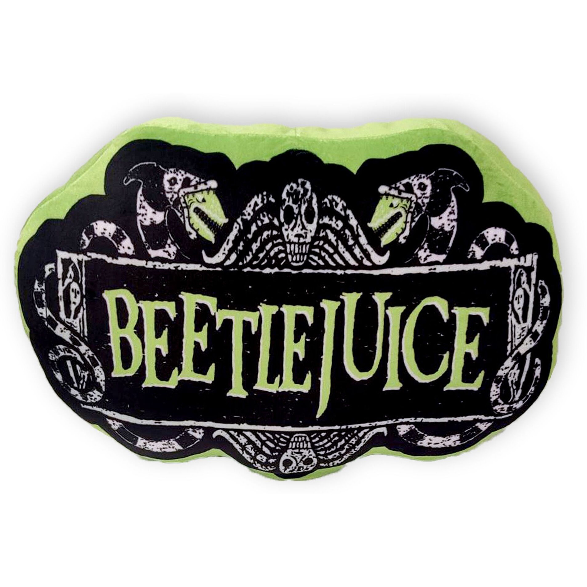 Beetlejuice Beetlejuice Logo Travel Cloud Pillow