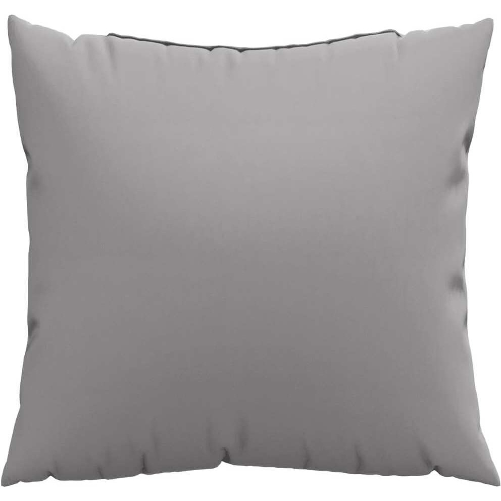 vidaXL Sofa Cushions 4 pcs Gray 19.7&quotx19.7" Fabric