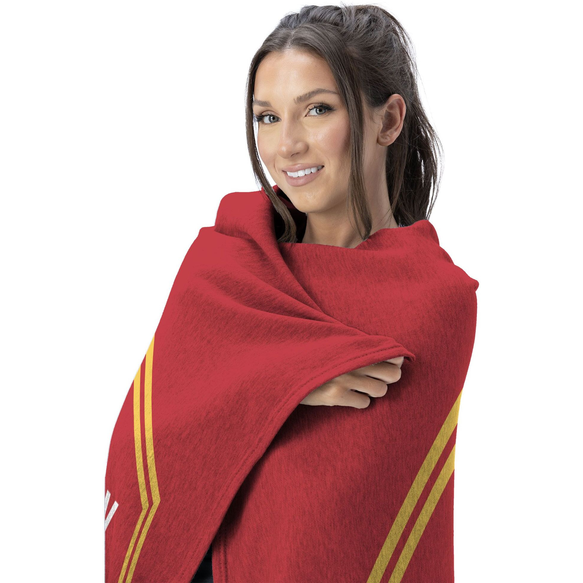 NBA Atlanta Hawks Dominion Personalized Silk Touch Throw Blanket 50X60 Inches