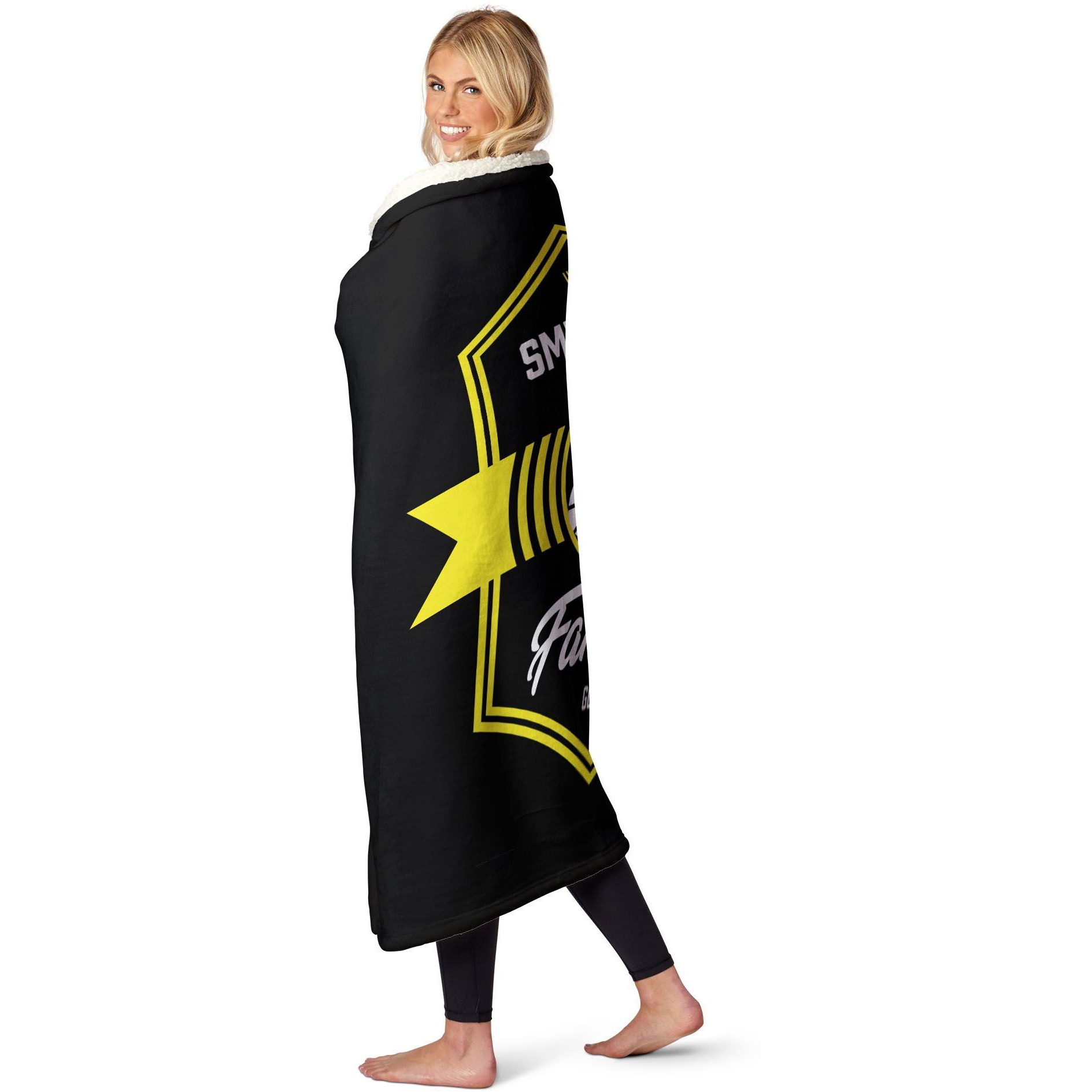 NBA Utah Jazz Dominion Personalized Silk Touch Sherpa Throw Blanket 50X60 Inches