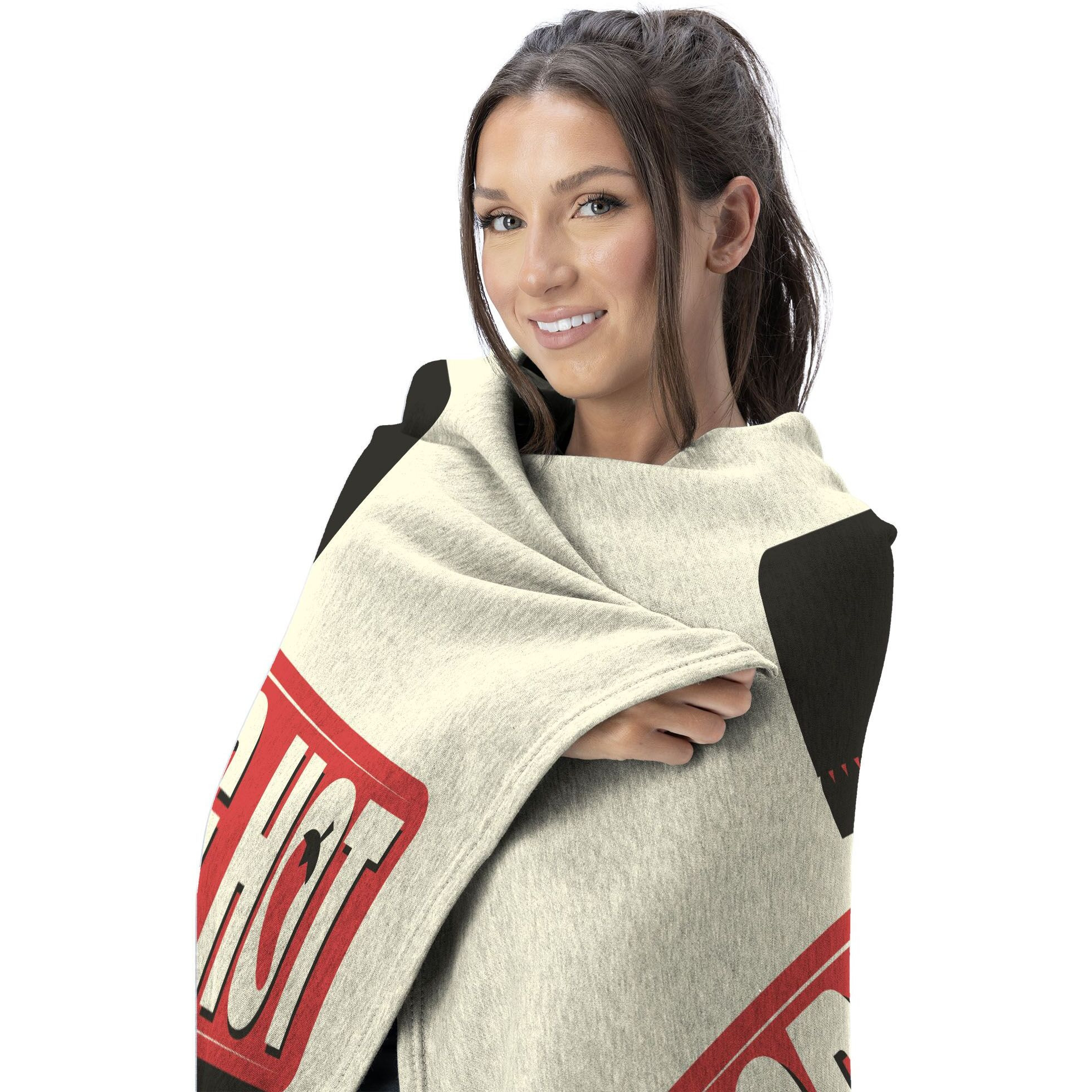Universal Hot Stuff Scorching Hot Cloud Throw 50x60 Inches