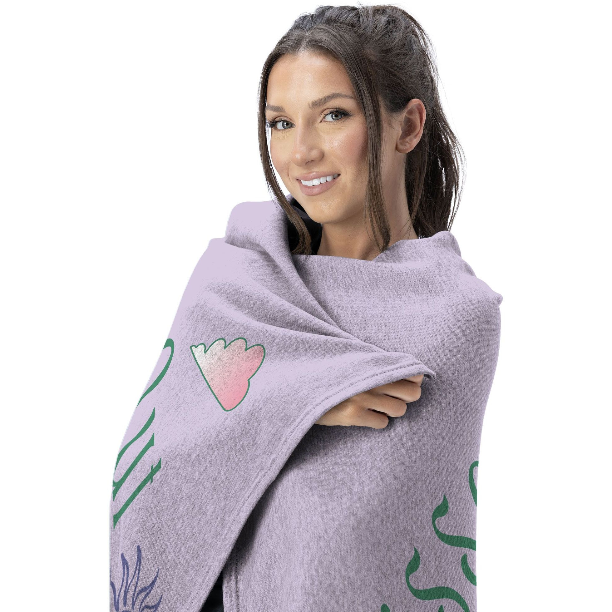 Universal Casper Blissed Out Ghost Cloud Throw 50x60 Inches