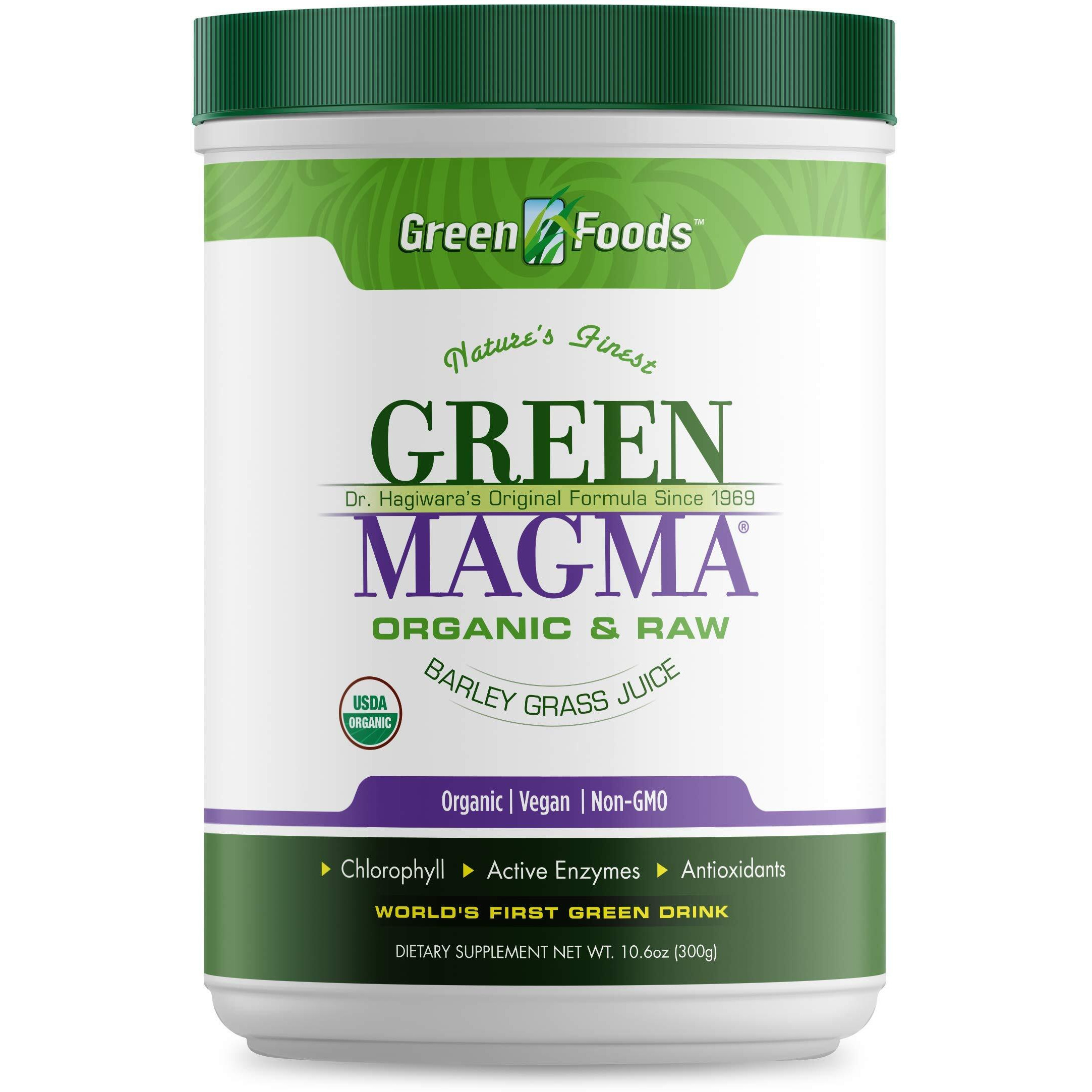 green Foods Dr Hagiwara green Magma Barley grass Juice Powder - 106 Oz(D0102H5WB3P)