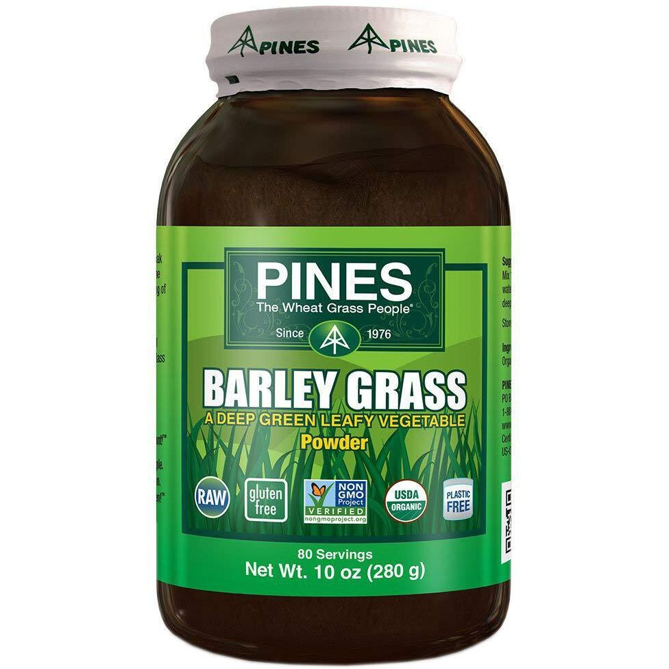 Pines International Barley grass Powder - 10 Oz(D0102H5K24X)
