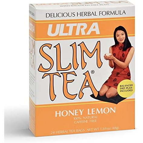 Hobe Labs Ultra Slim Tea 24 Tea Bags (Honey Lemon)