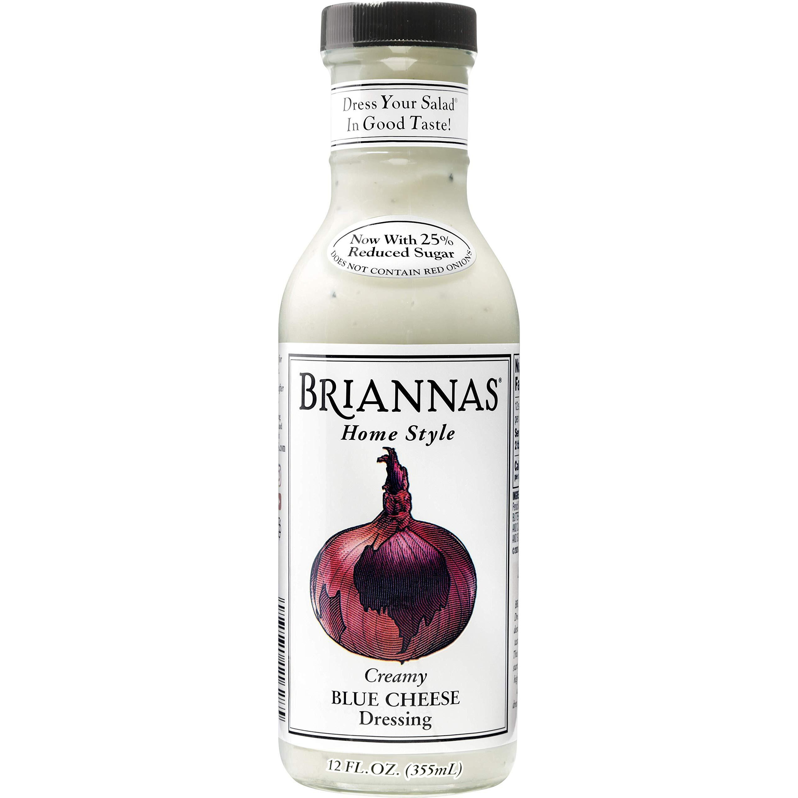 Briannas - Salad Dressing - creamy Blue cheese - case Of 6 - 12 Fl Oz(D0102H5KLLP)