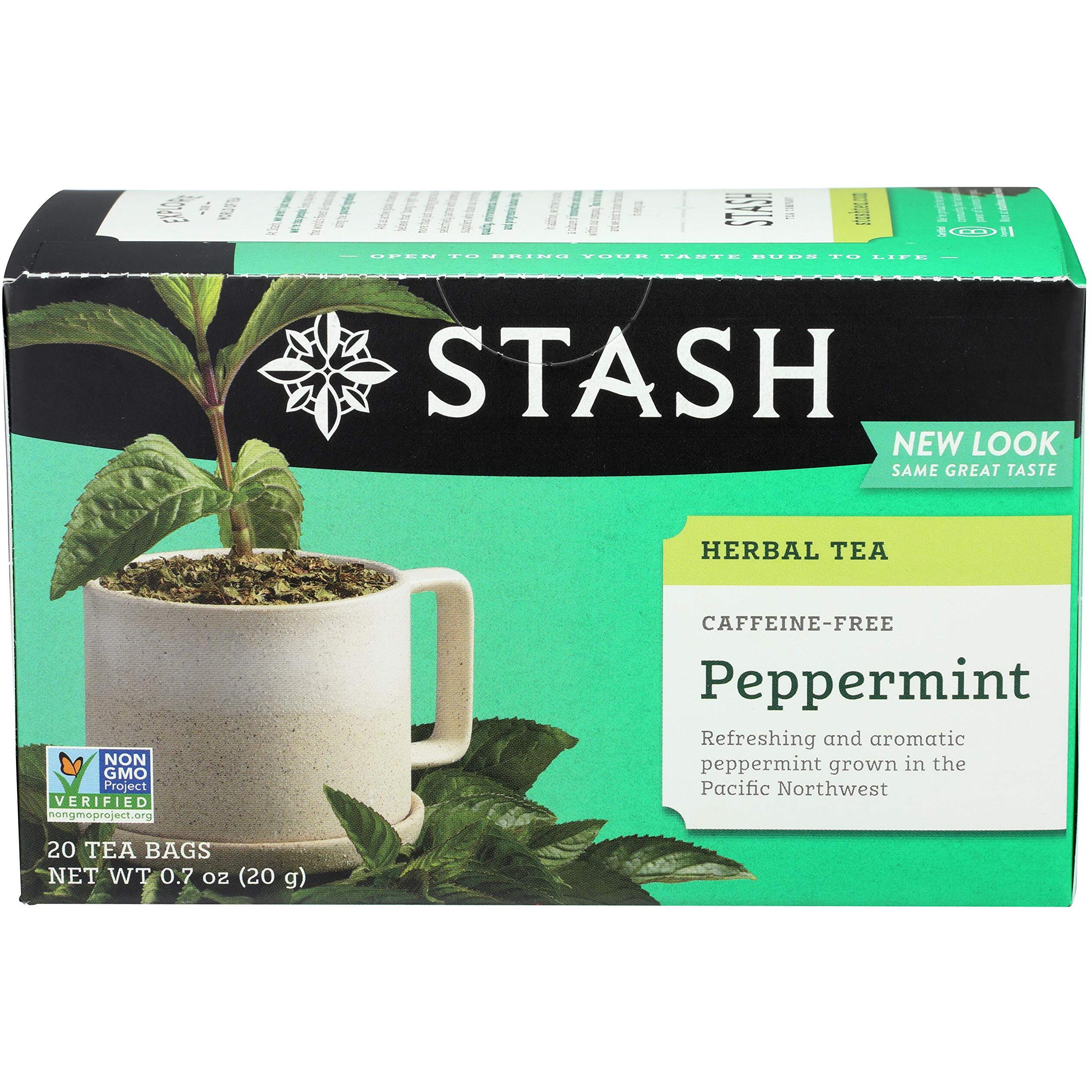 Stash Tea Peppermint Herbal Tea, 20 ct