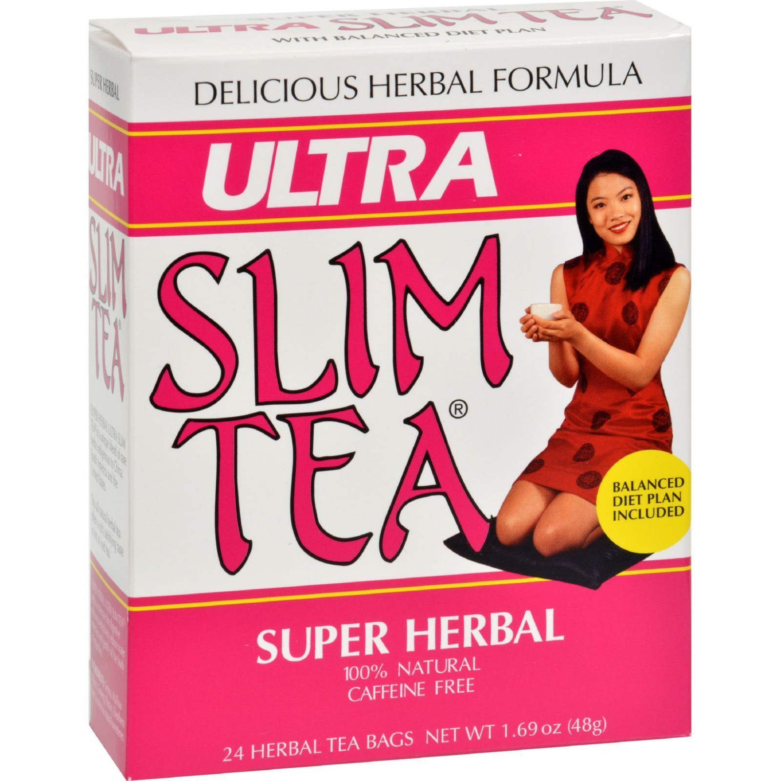 Hobe Labs Ultra Slim Tea Super Herbal - 24 Tea Bags(D0102H5W6H8)