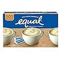 EQUAL 0 Calorie Sweetener, Sugar Substitute, Zero Calorie Sugar Alternative Sweetener Packets, Sugar Alternative, 500 Count