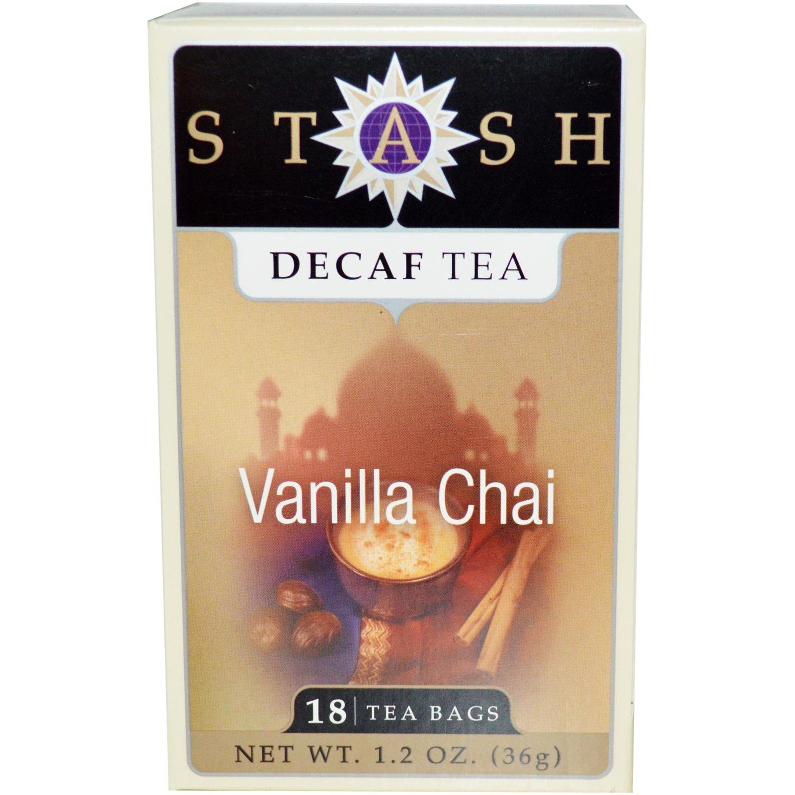 STASH TEA Decaf Vanilla Chai, 18 CT