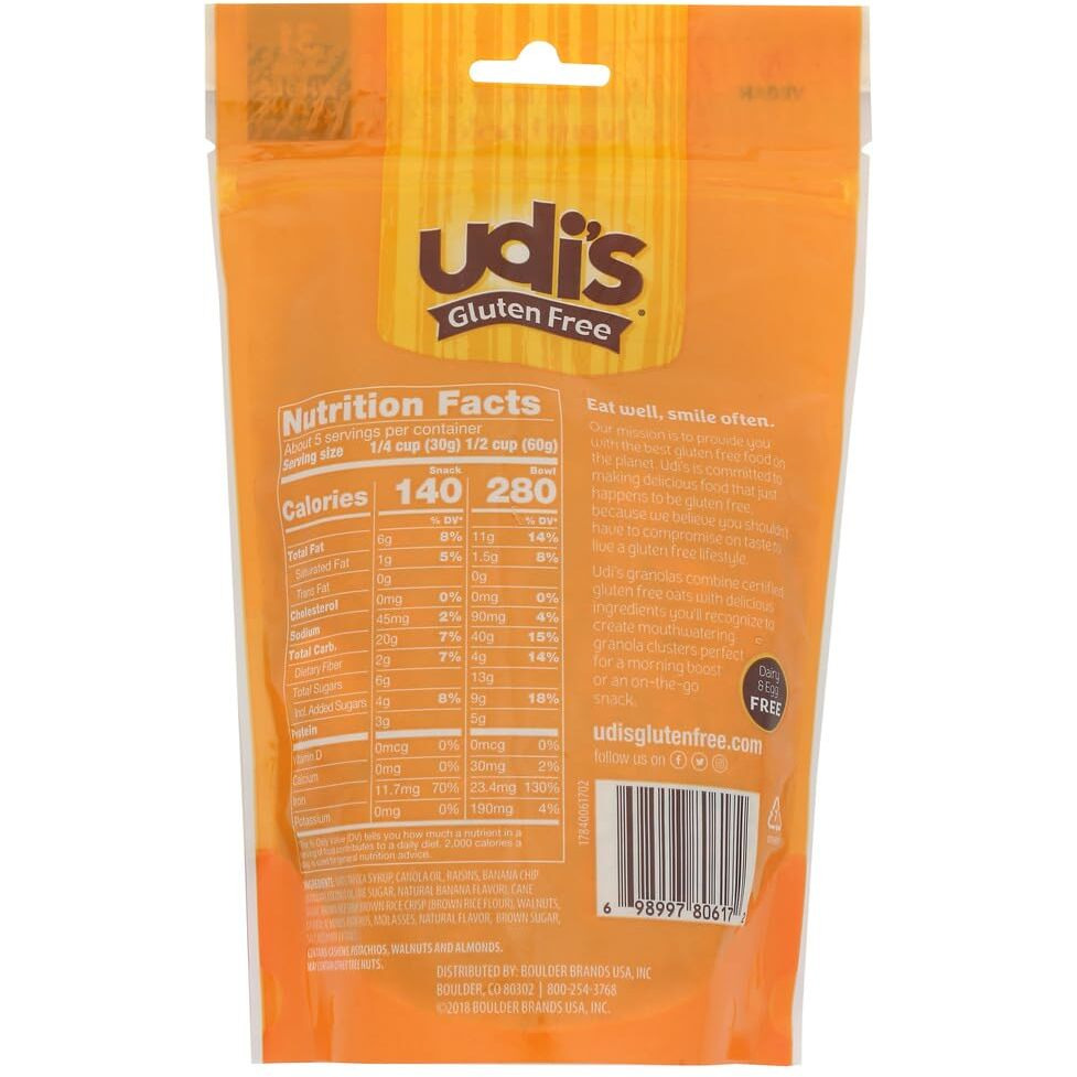 Udis Original granola - case Of 6 - 11 Oz(D0102H5N6W6)