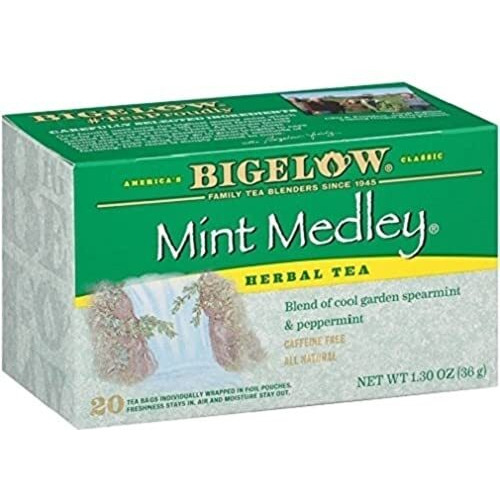 Bigelow Tea Herbal Tea - Mint Medley - case Of 6 - 20 Bag(D0102H5KA1T)
