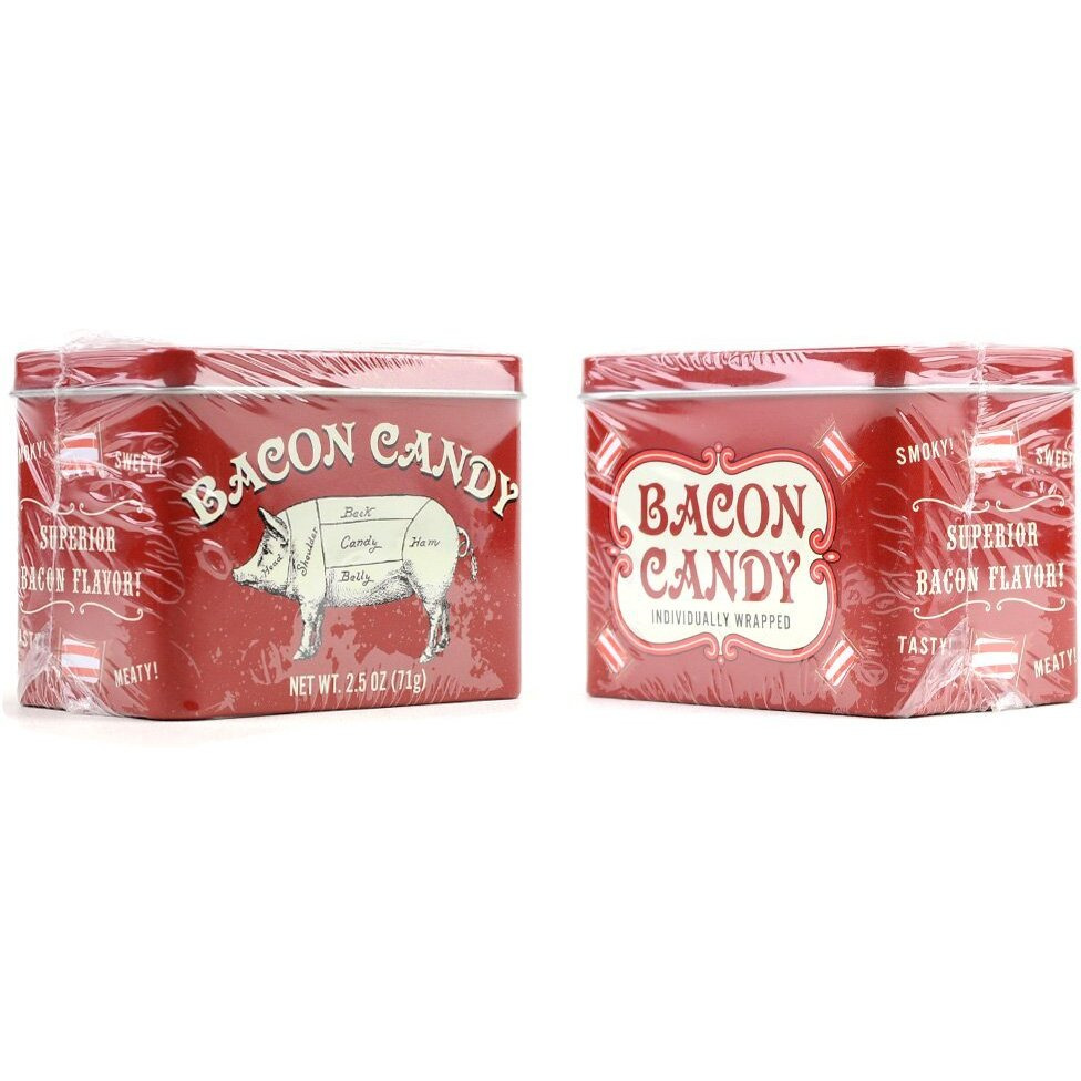 Archie McPhee Bacon Flavored Candy | 2.5 Ounce