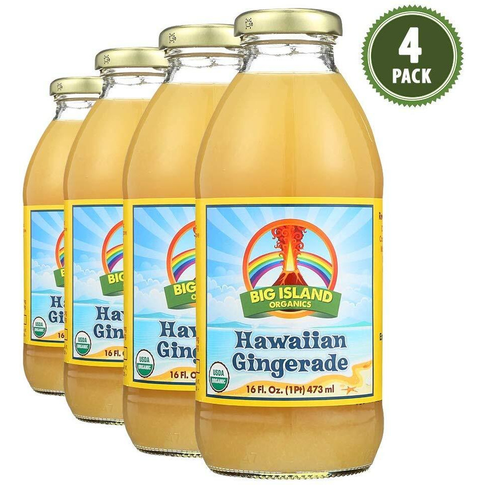 Big Island Organics - Hawaiian Gingerade - 16oz (4 pk)