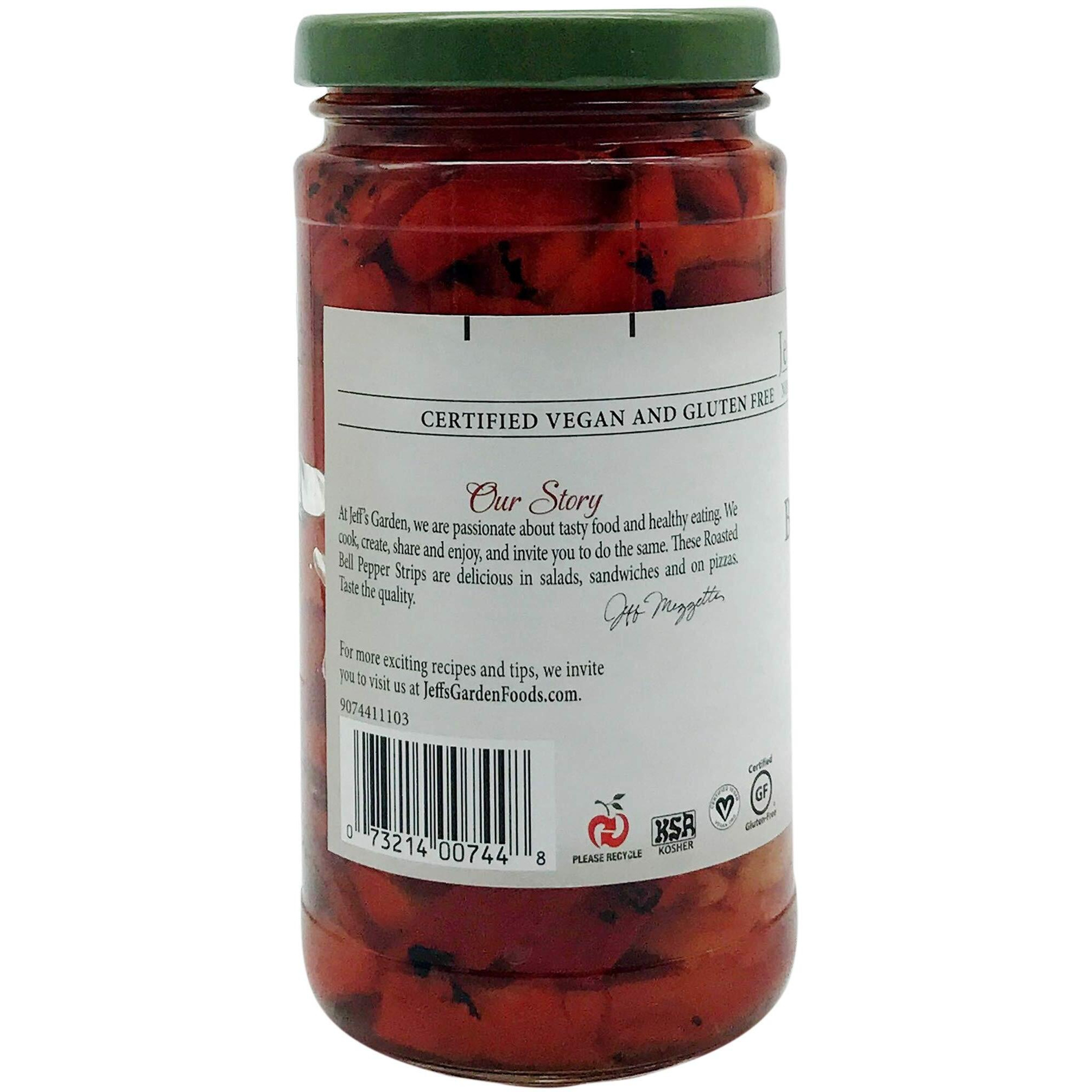 Jeffs Natural Jeffs Natural Bell Pepper Strip - Bell Pepper Strips - case Of 6 - 12 Oz(D0102H5KYZX)