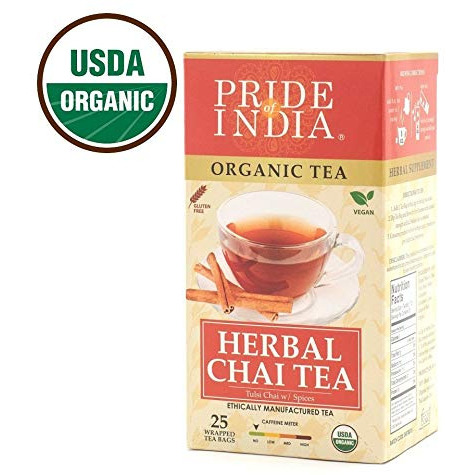 Organic Herbal Chai Tea (Decaf) 25ct(D0102HPS9AY.)
