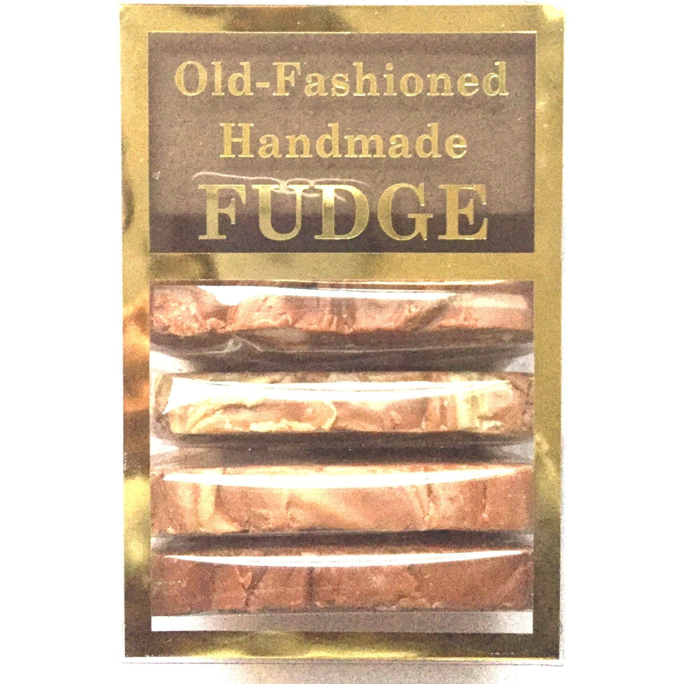 Old Fashioned Handmade Smooth Creamy Fudge - Chocolate Fudge Assortment Box (4 Slices - 1 Pound) 1.0 lbs oz(D0102HPI4GY.)