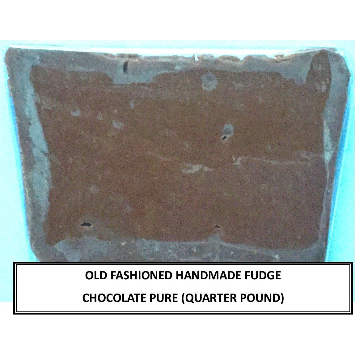 Old Fashioned Handmade Smooth Creamy Fudge - Chocolate Fudge Assortment Box (4 Slices - 1 Pound) 1.0 lbs oz(D0102HPI4GY.)