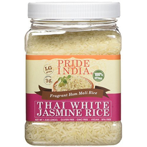 Thai Hom Mali White Jasmine Rice(D0102HP6BLG.)