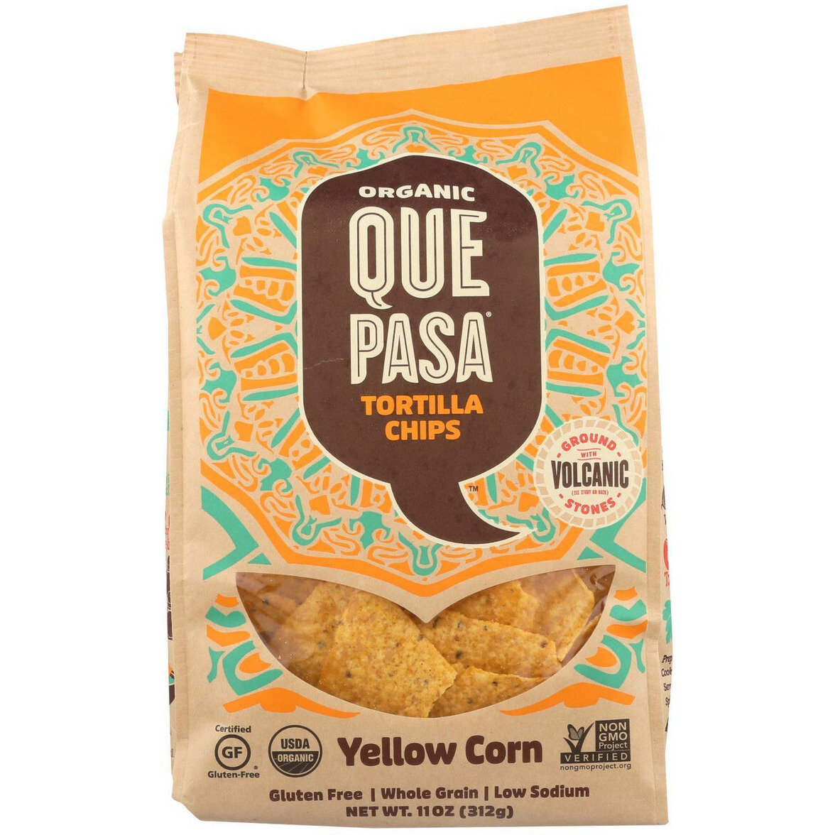 Que Pasa - Tortilla chips Yellow - case Of 6-11 Oz(D0102H54L3J)