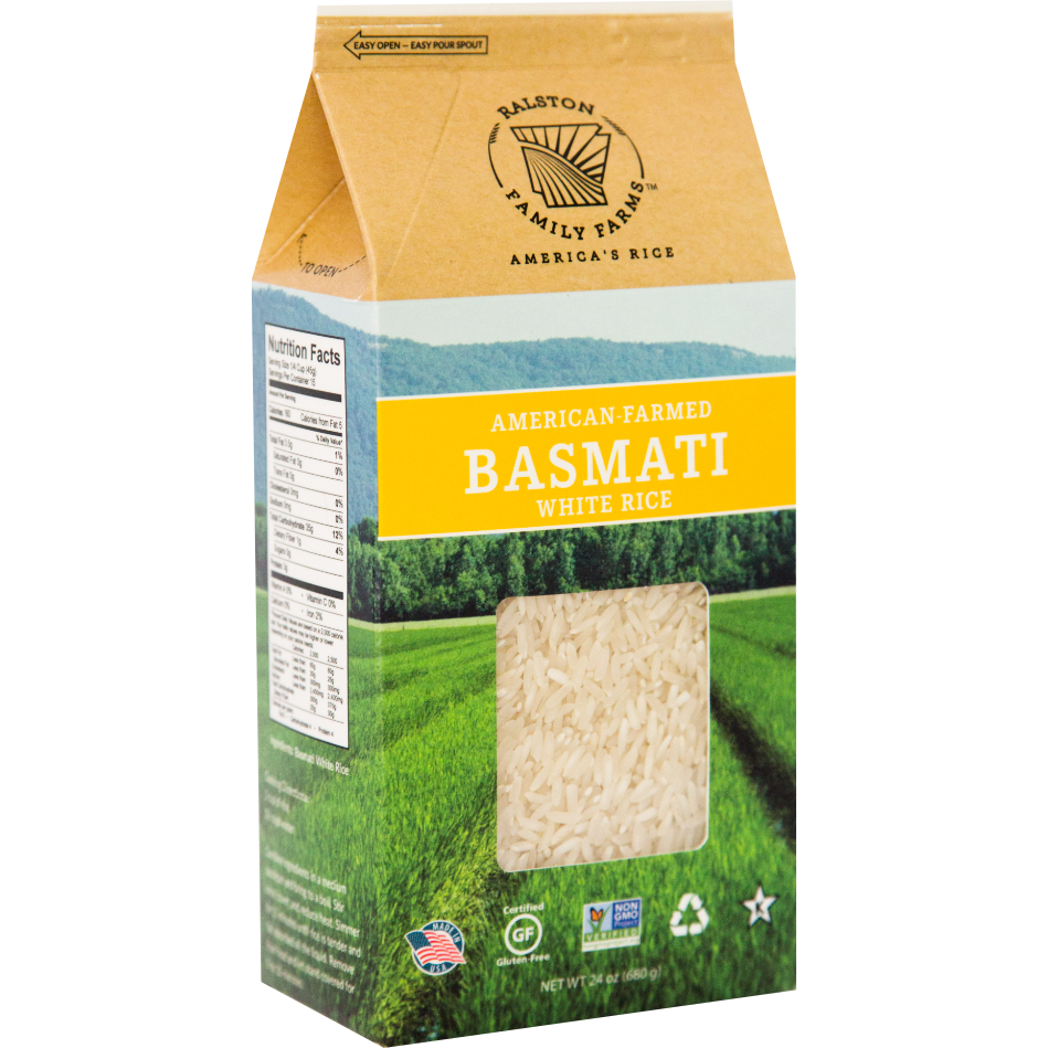 Ralston Family Farms - Rice Basmati White - case Of 6-24 Oz(D0102H54HFT)