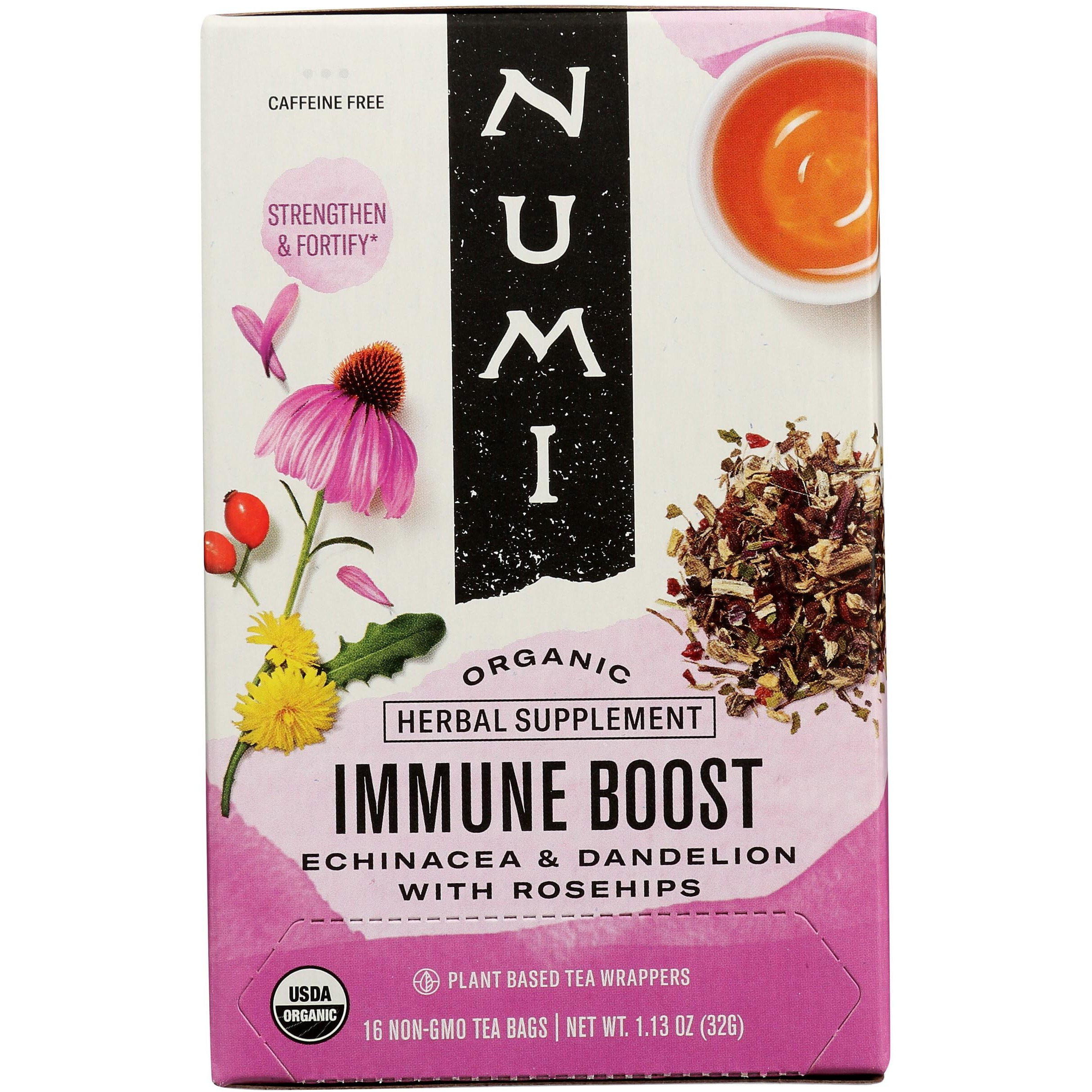 NUMI Organic Immune Boost Tea, 16 CT