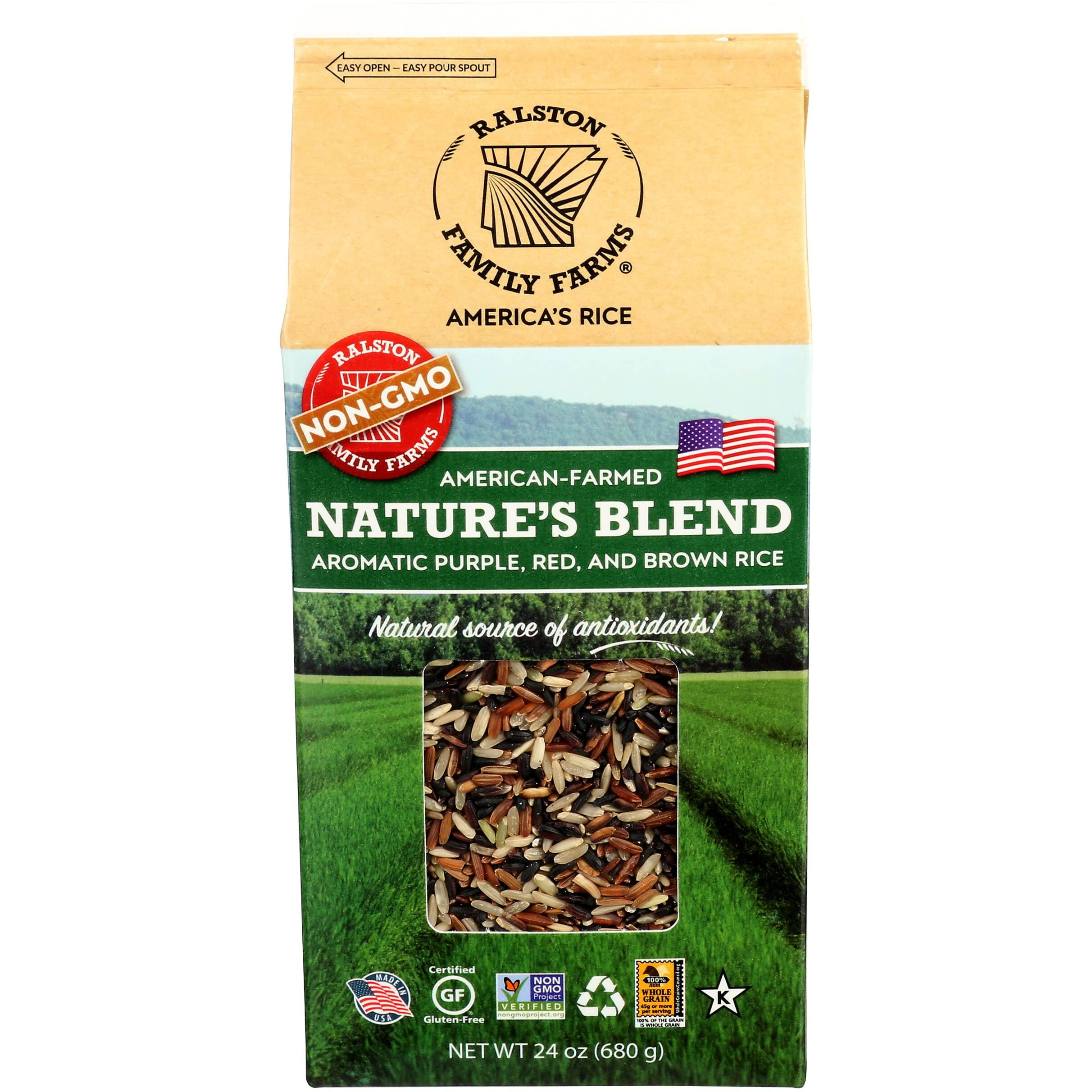 Ralston Family Farms - Rice Nature S Blend - case Of 6-24 Oz(D0102H5N4BJ)