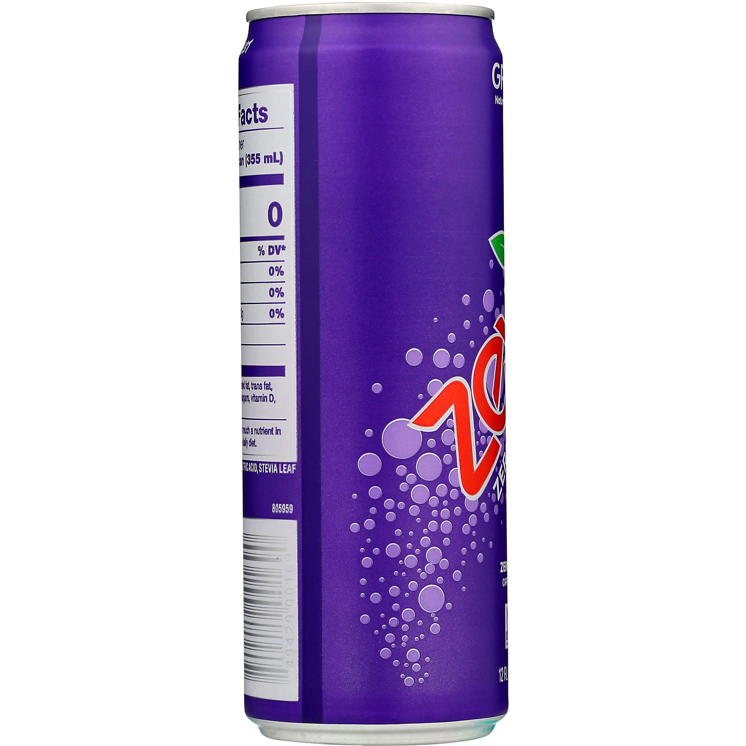 Zevia - Soda Grape - Case Of 12-12 Fz