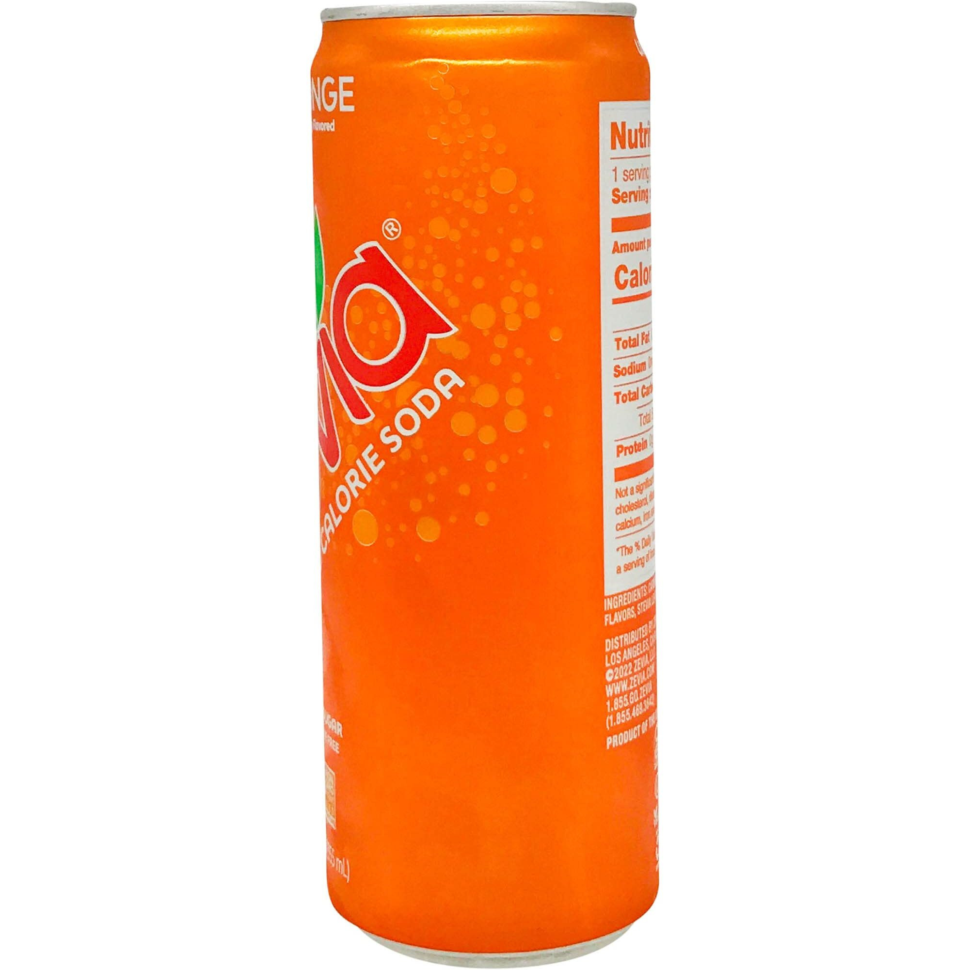 Zevia - Soda Orange - case Of 12-12 Fz(D0102H54J6X)