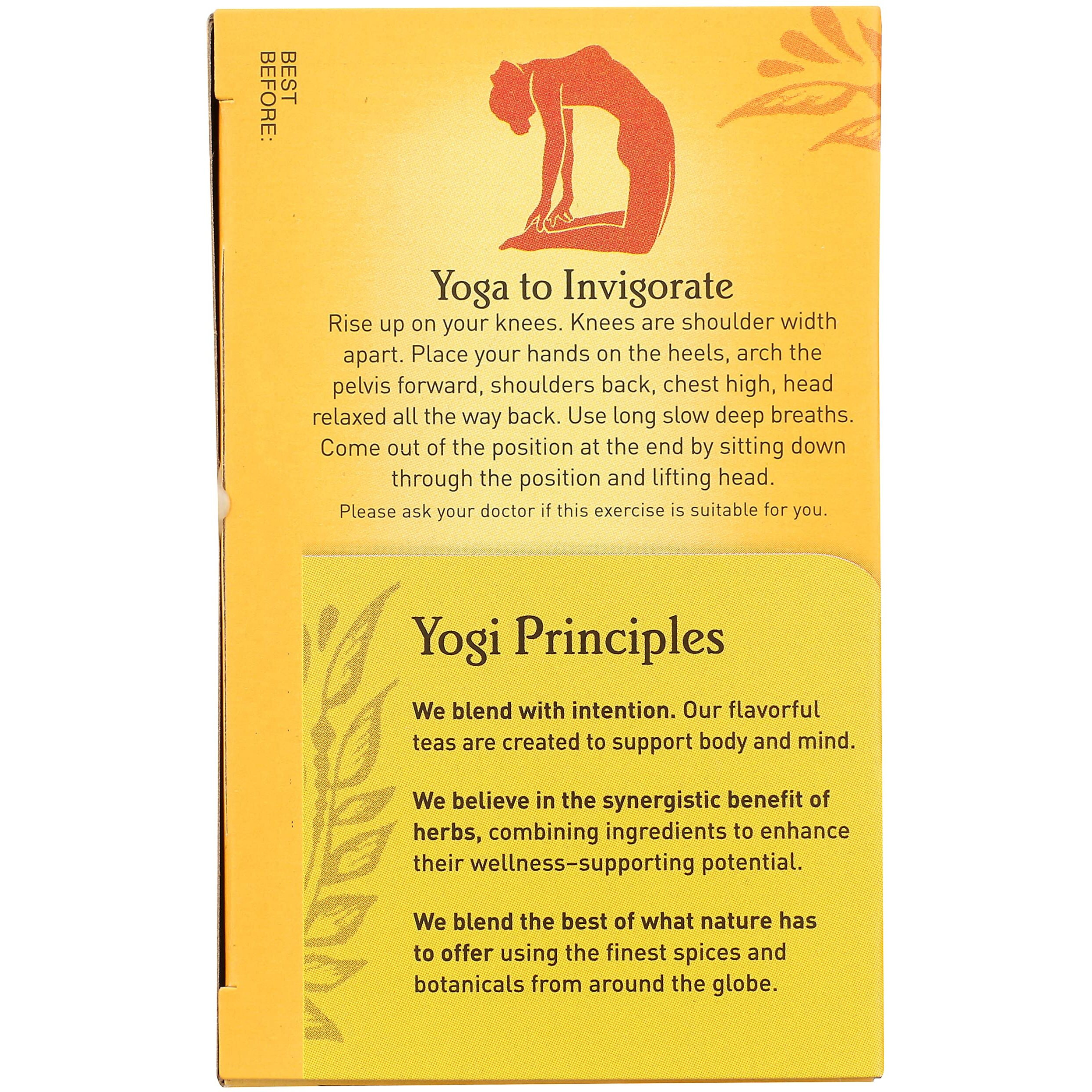 Yogi - Tea gng cit Tmrc Vitamin - case Of 6-16 Bag(D0102H54IZ6)