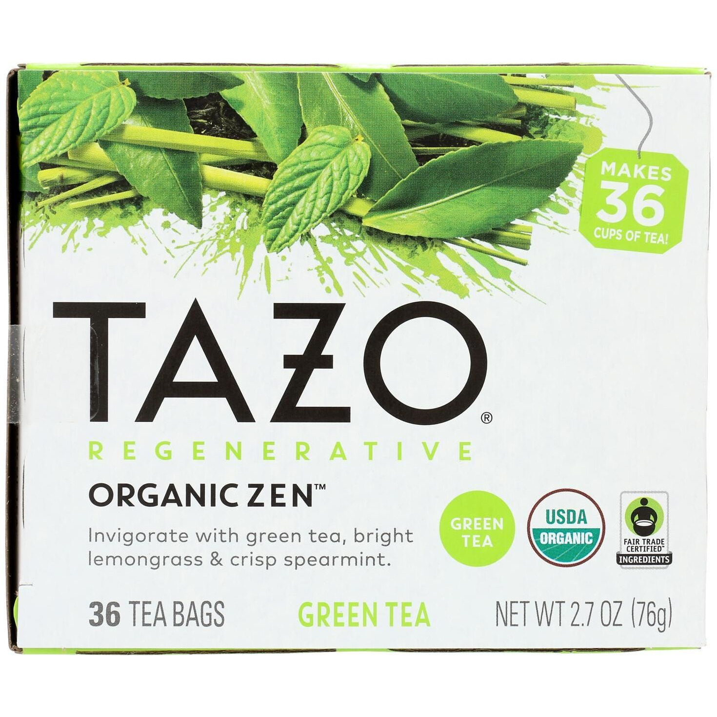 Tazo Tea - Tea Zen - case Of 4-36 Bag(D0102H546B8)