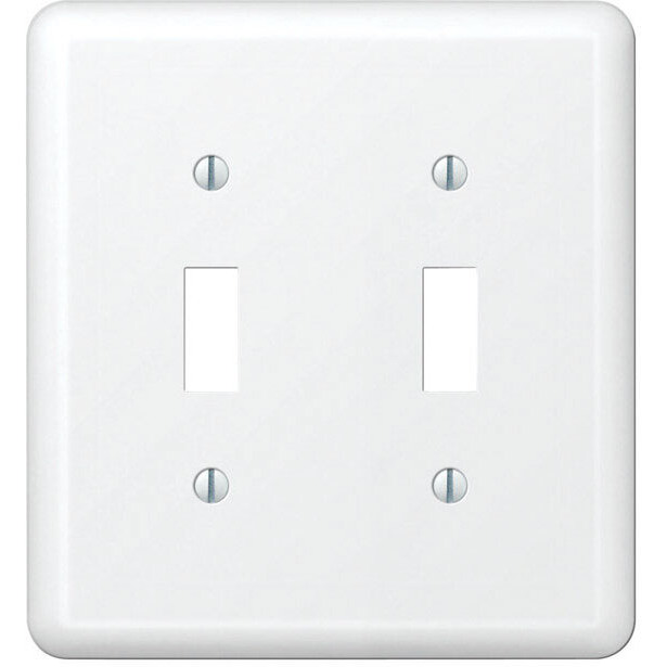 WALLPLT WHTE STEEL 2T (Pack of 1)
