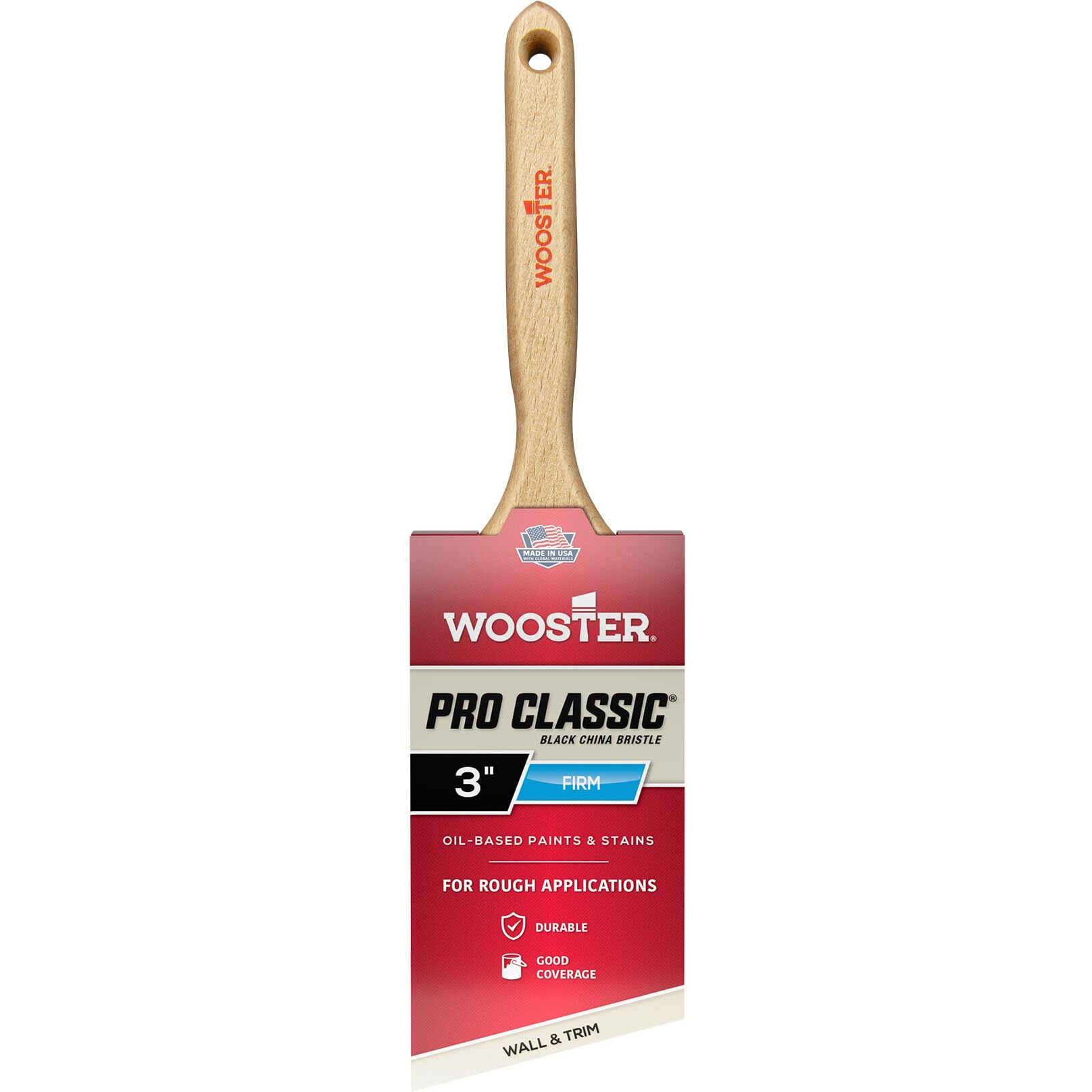BRUSH 3" ANGLE CHINA (Pack of 1)