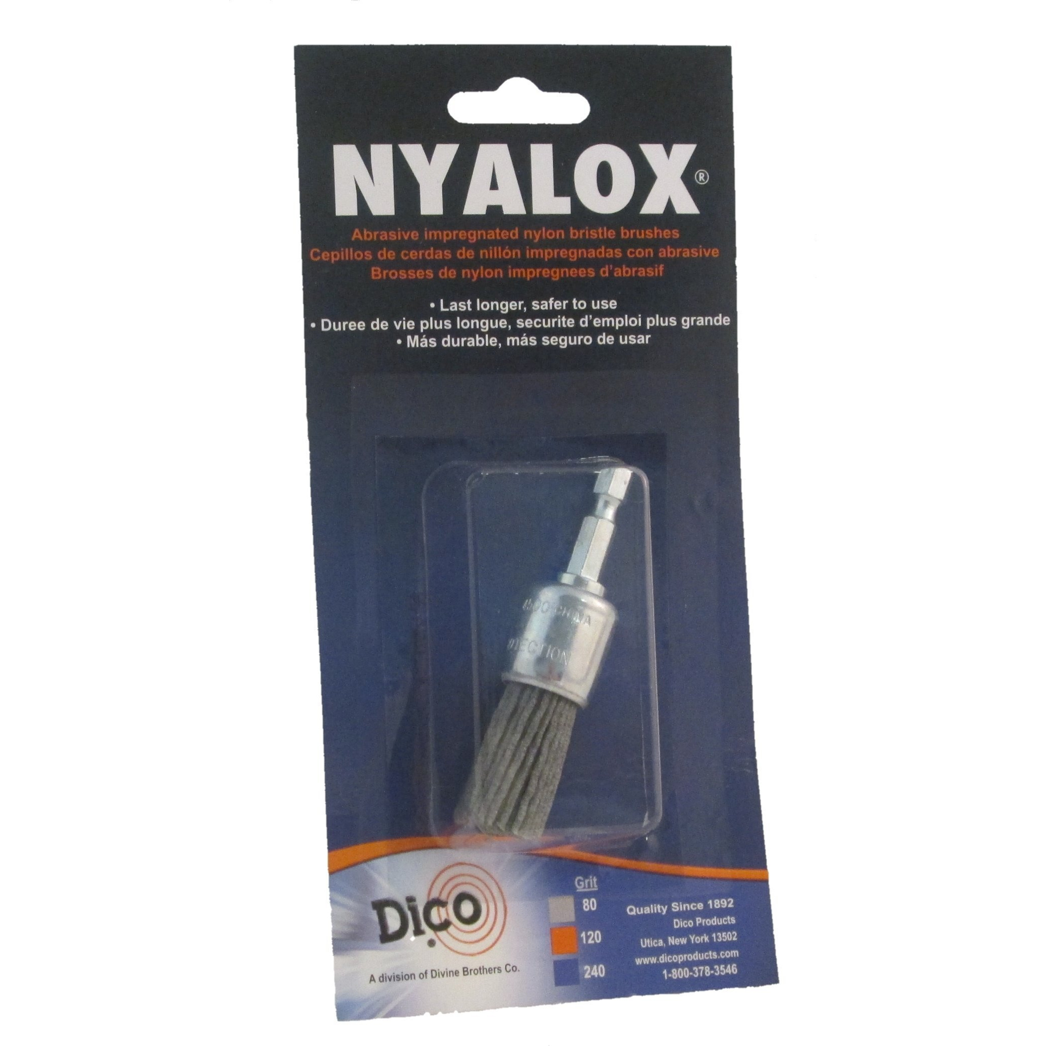 NYLN END BRSH 3/4" XCRSE (Pack of 1)