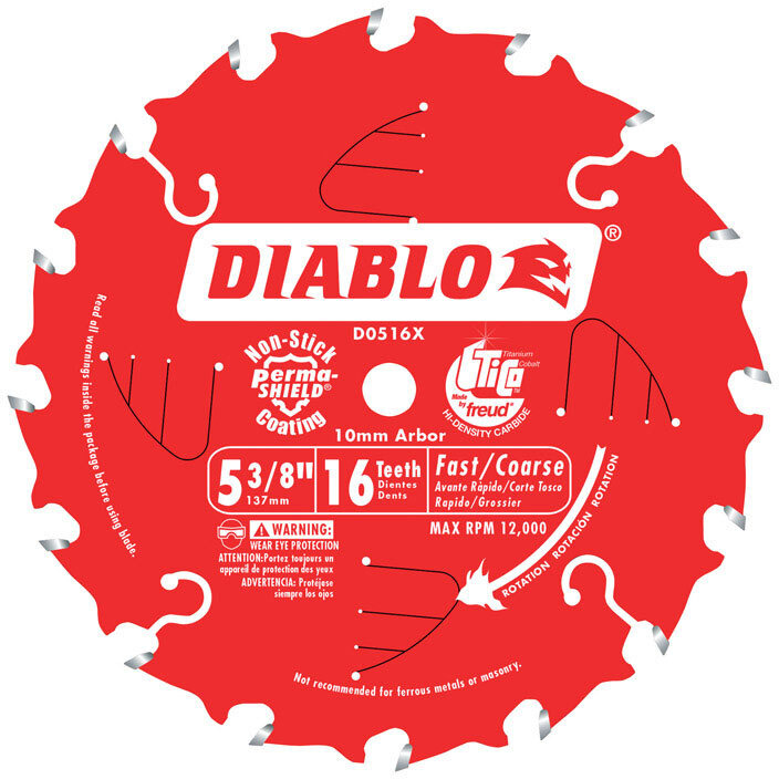 CIRCULR SAW BLADE 5-3/8" (Pack of 1)
